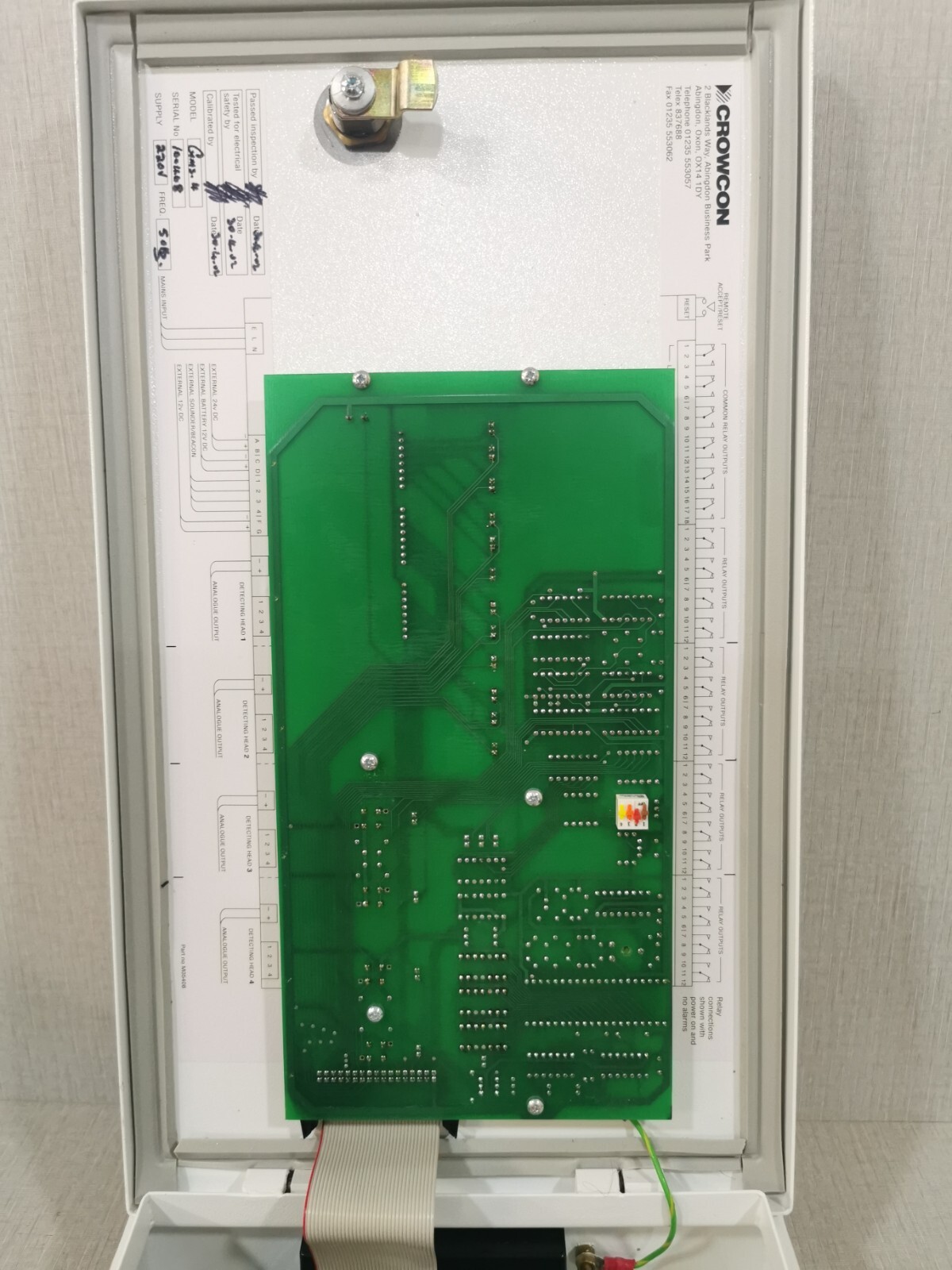 CROWCON FLAMGUARD D CROWCON GASMASTER4 GAS/FIRE ALERT DETECTOR MONITOR SENSOR CONTROL FLAMGUARD D 7