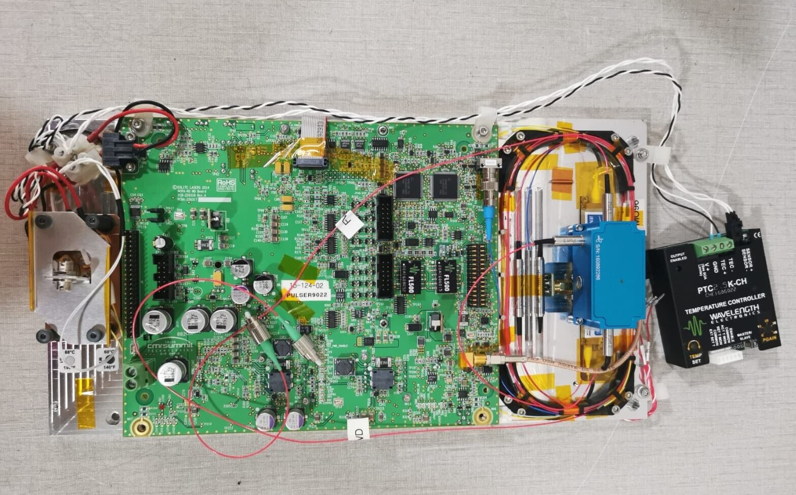 EOLITE LASERS MOPA-NS MO Board PCB:226318 Rev.A PCBA:226317