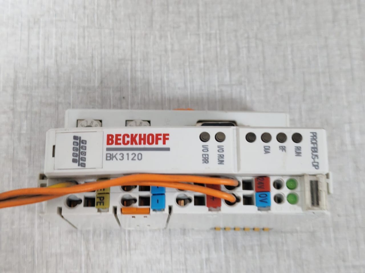 Beckhoff BK3120 BECKHOFF BK3120 PROFIBUS COUPLER24 VDC 3