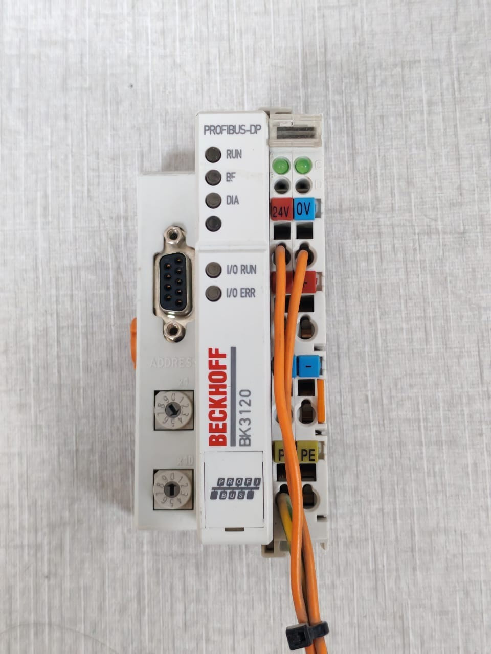 Beckhoff BK3120 BECKHOFF BK3120 PROFIBUS COUPLER24 VDC 7