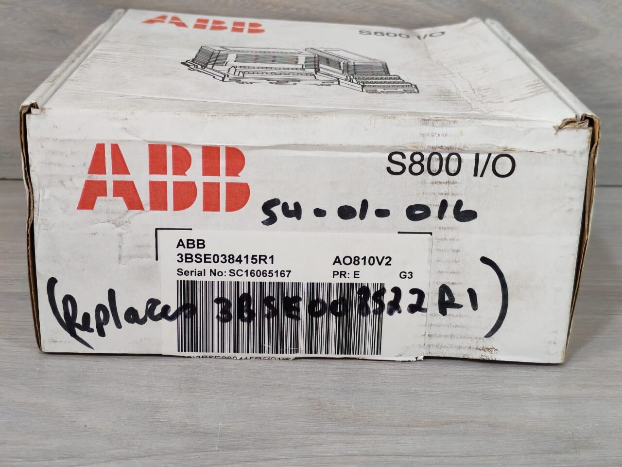 ABB 3BSE038415R1 ABB AO810V2 3BSE038415R1 OUTPUT MODULE 8CH 0-20mA 10