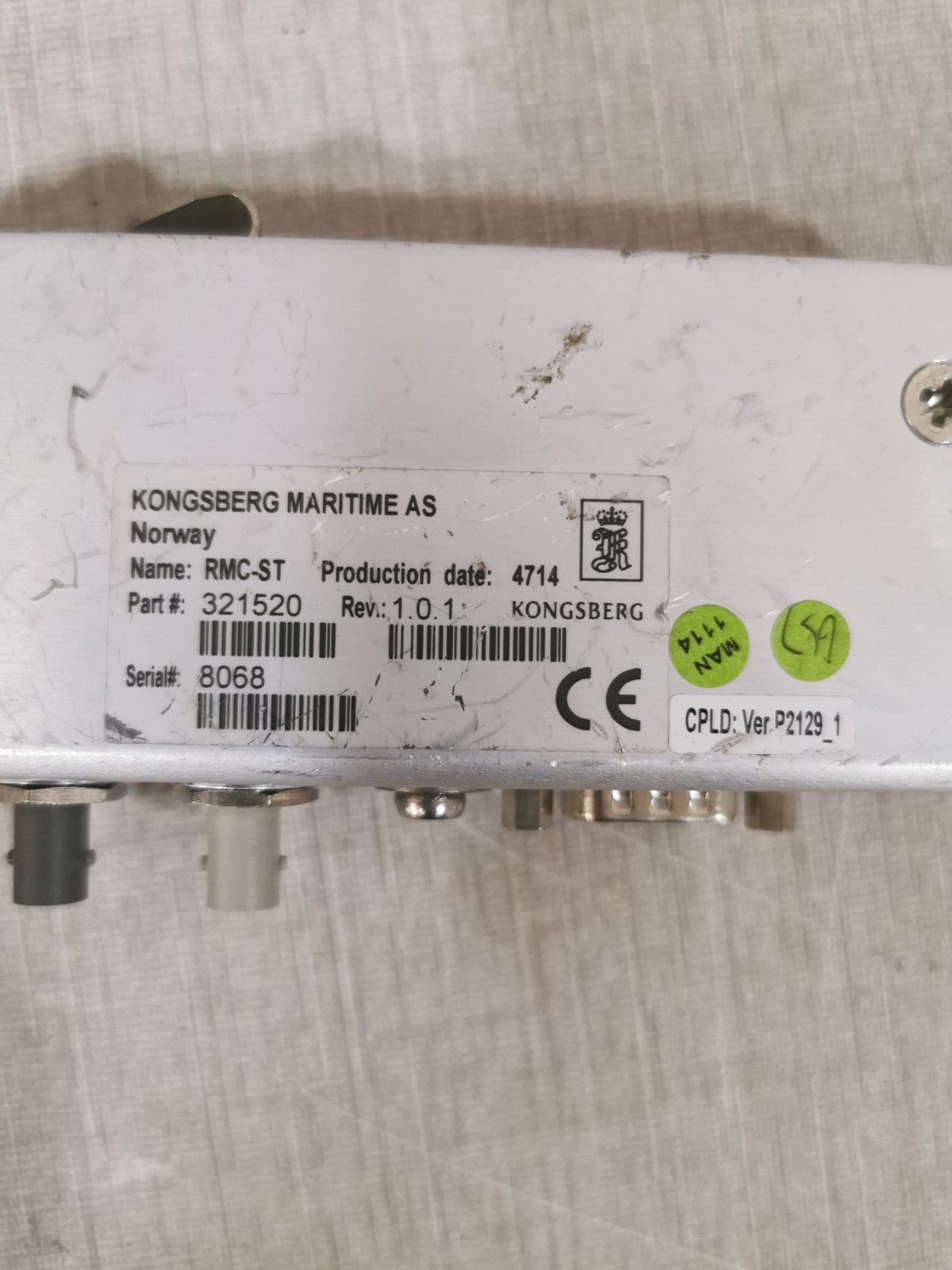 KONGSBERG RMC-ST KONGSBERG RMC-ST Switch 321520 3