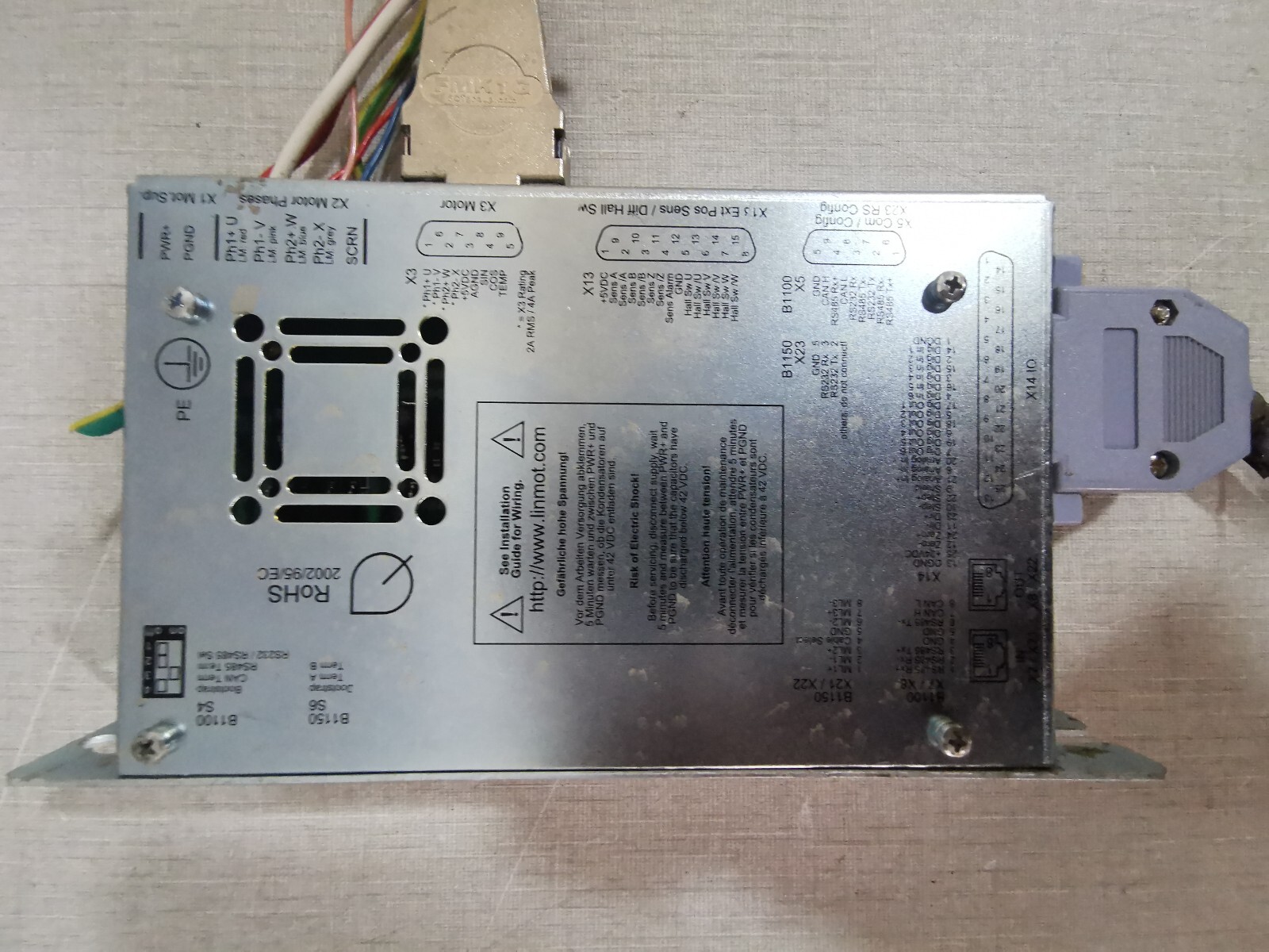 LinMot B1100-GP-XC LinMot B1100-GP-XC SERVO CONTROLLER 5