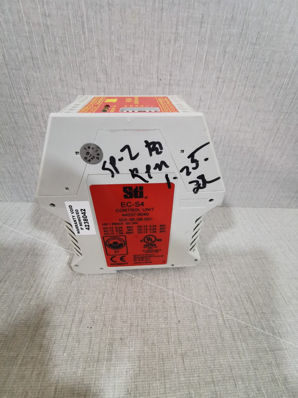 STI EC-S4 Sti EC-S4 CONTROL UNIT 4