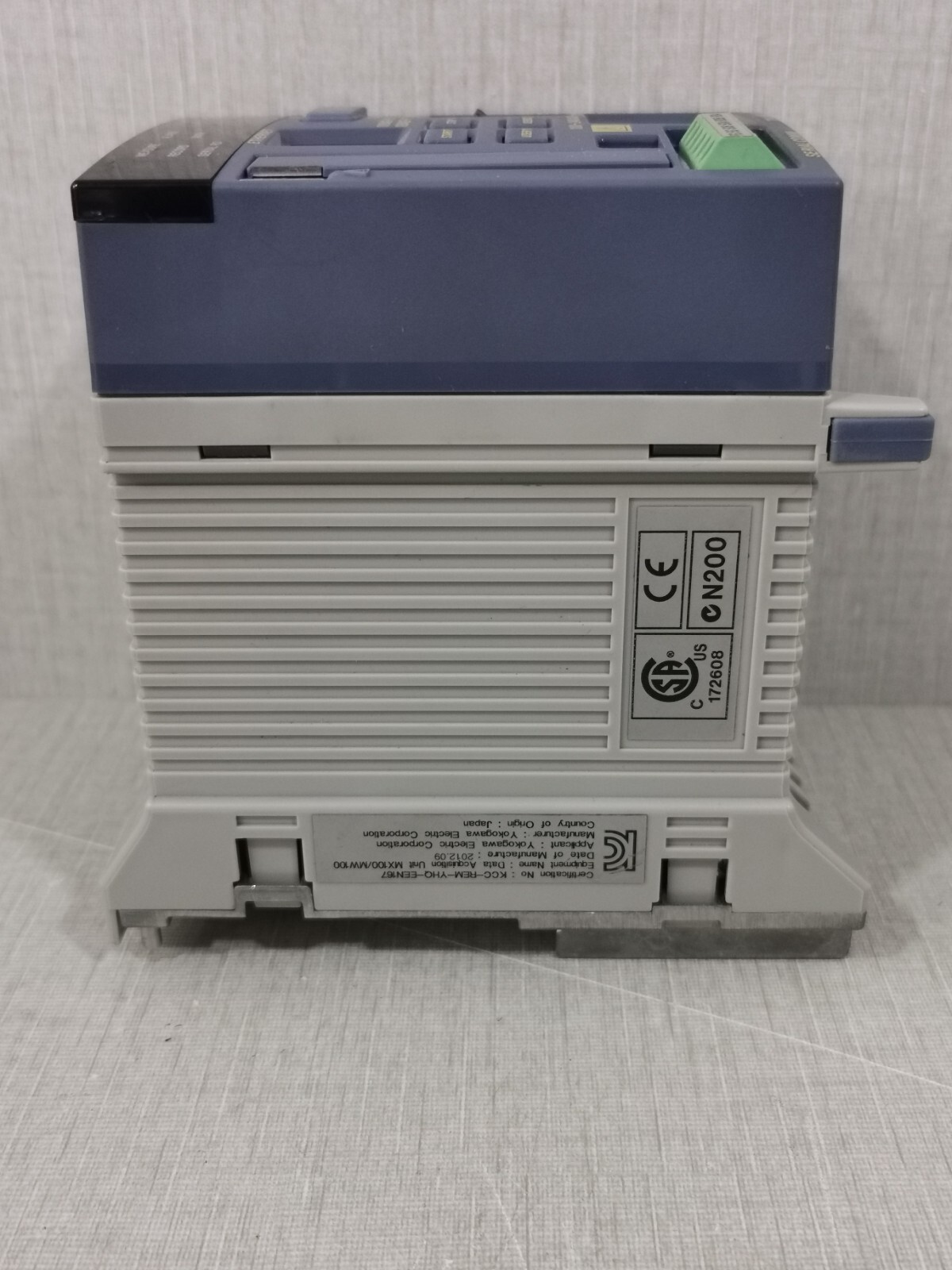 Yokogawa MW100 YOKOGAWA MW100 DATA ACQUISITION UNIT MW100-E-1Q SS3 7