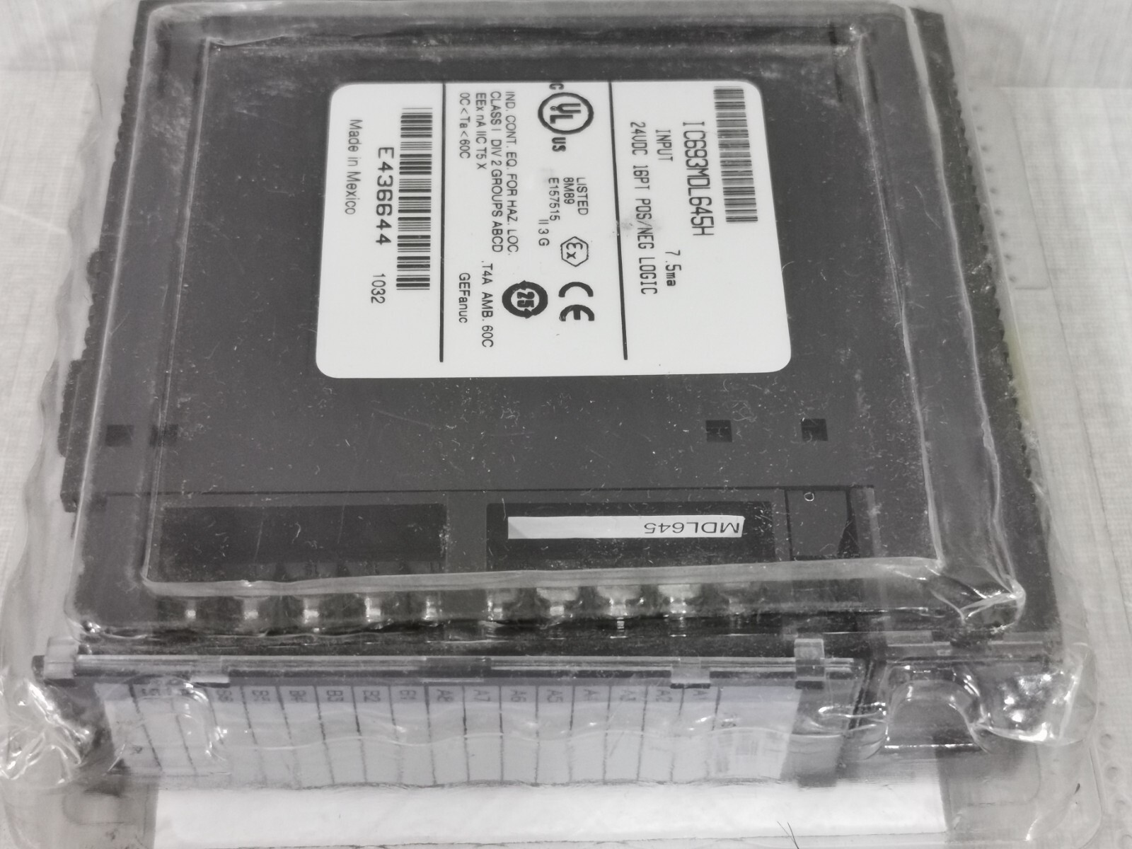 GE Fanuc IC693MDL645H GE FANUC IC693MDL645H INPUT 5