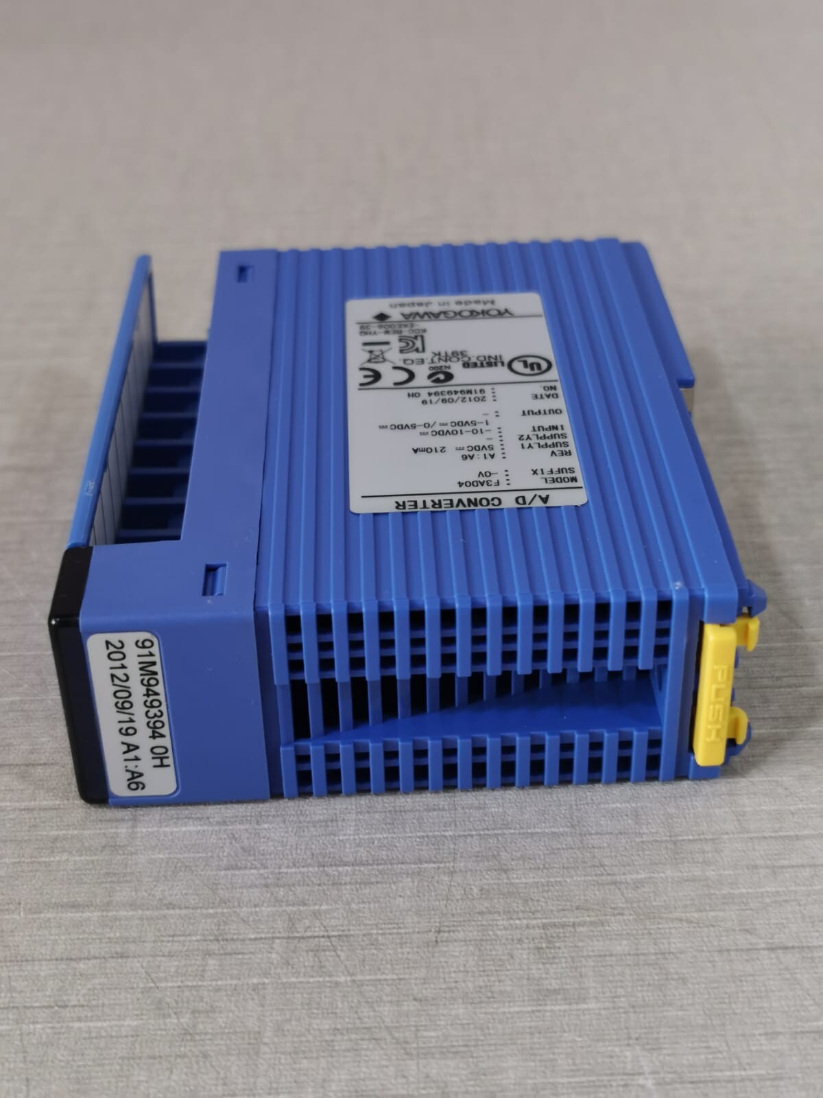 YOKOGAWA F3AD04-0V F3AD04 YOKOGAWA F3AD04-0V A/D CONVERTER 9