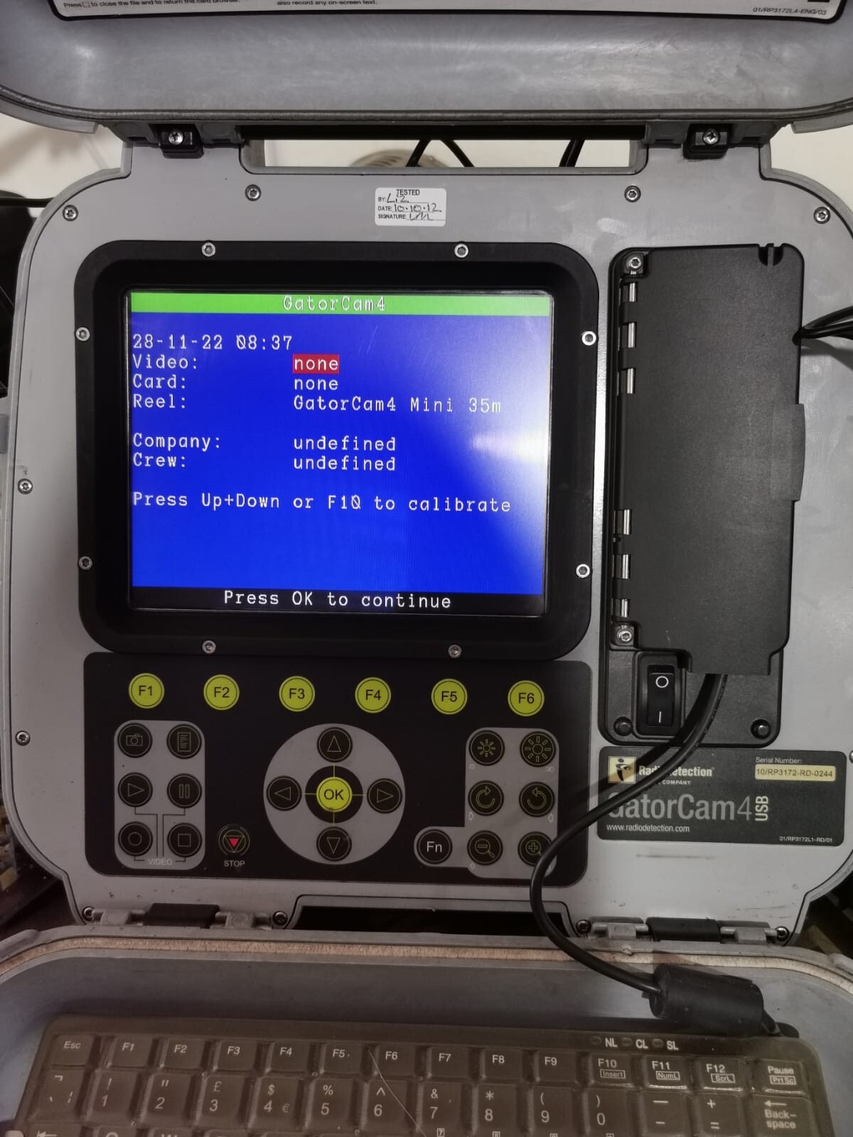 Radiodetection GatorCam4  USB Radiodetection SPX GatorCam4 USB 5