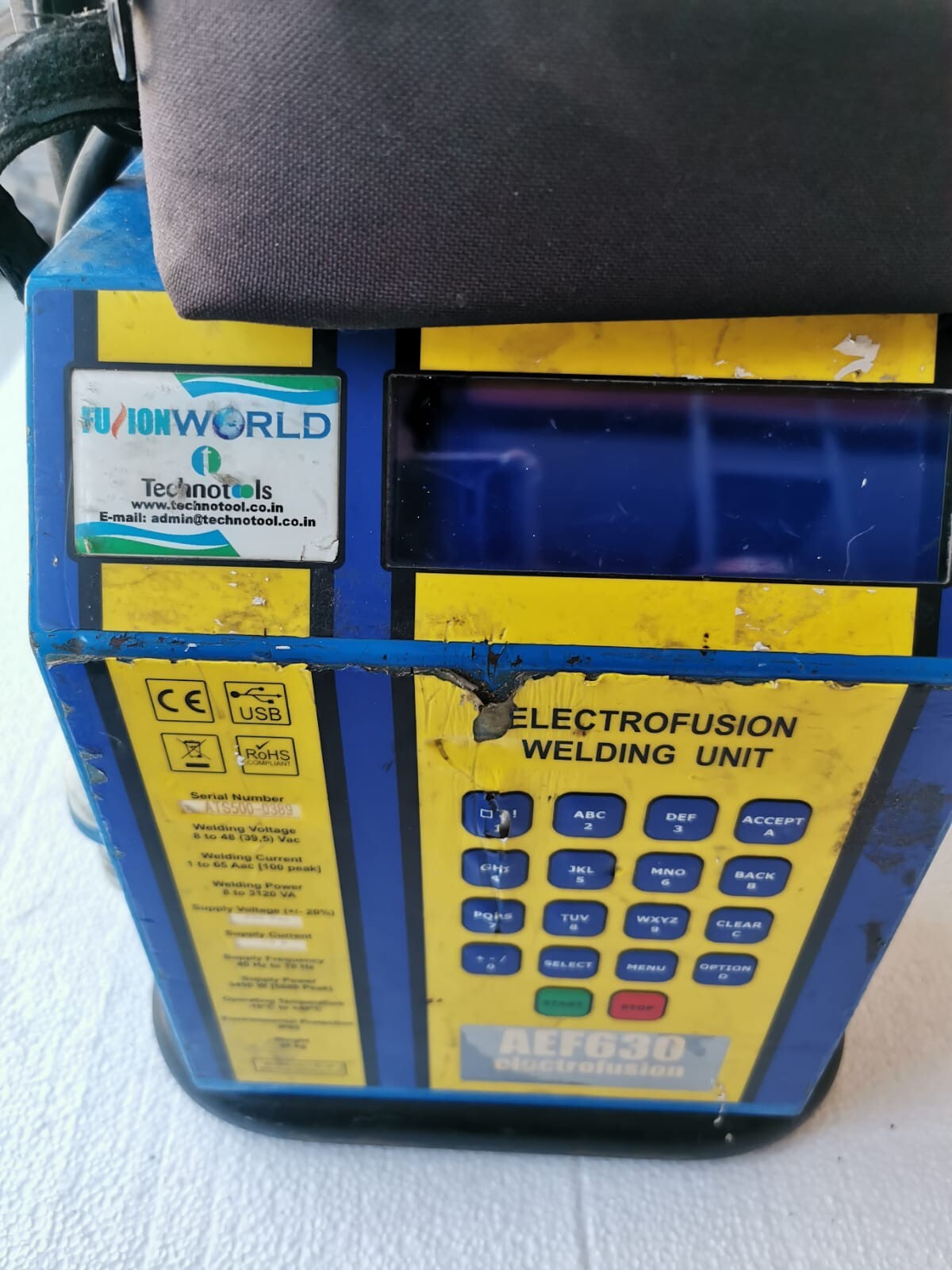Technotools AEF630 Technotools AEF630 ElectroFusion Welding Unit 6