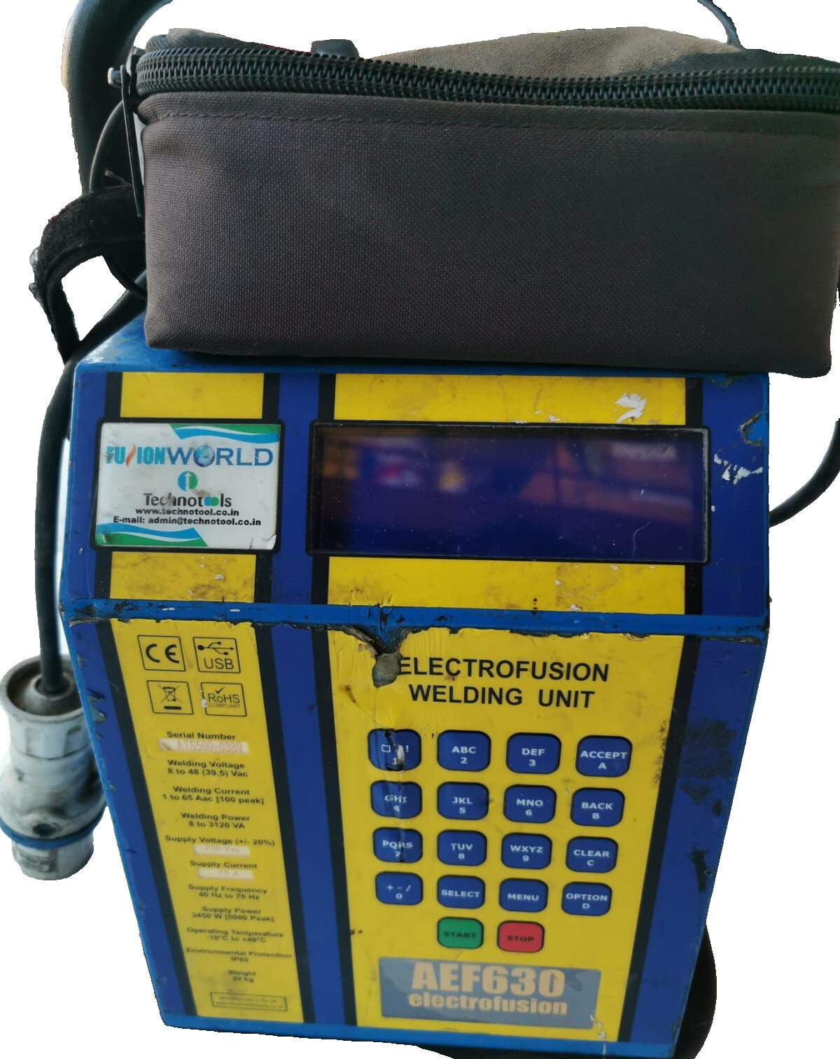 Technotools AEF630 ElectroFusion Welding Unit