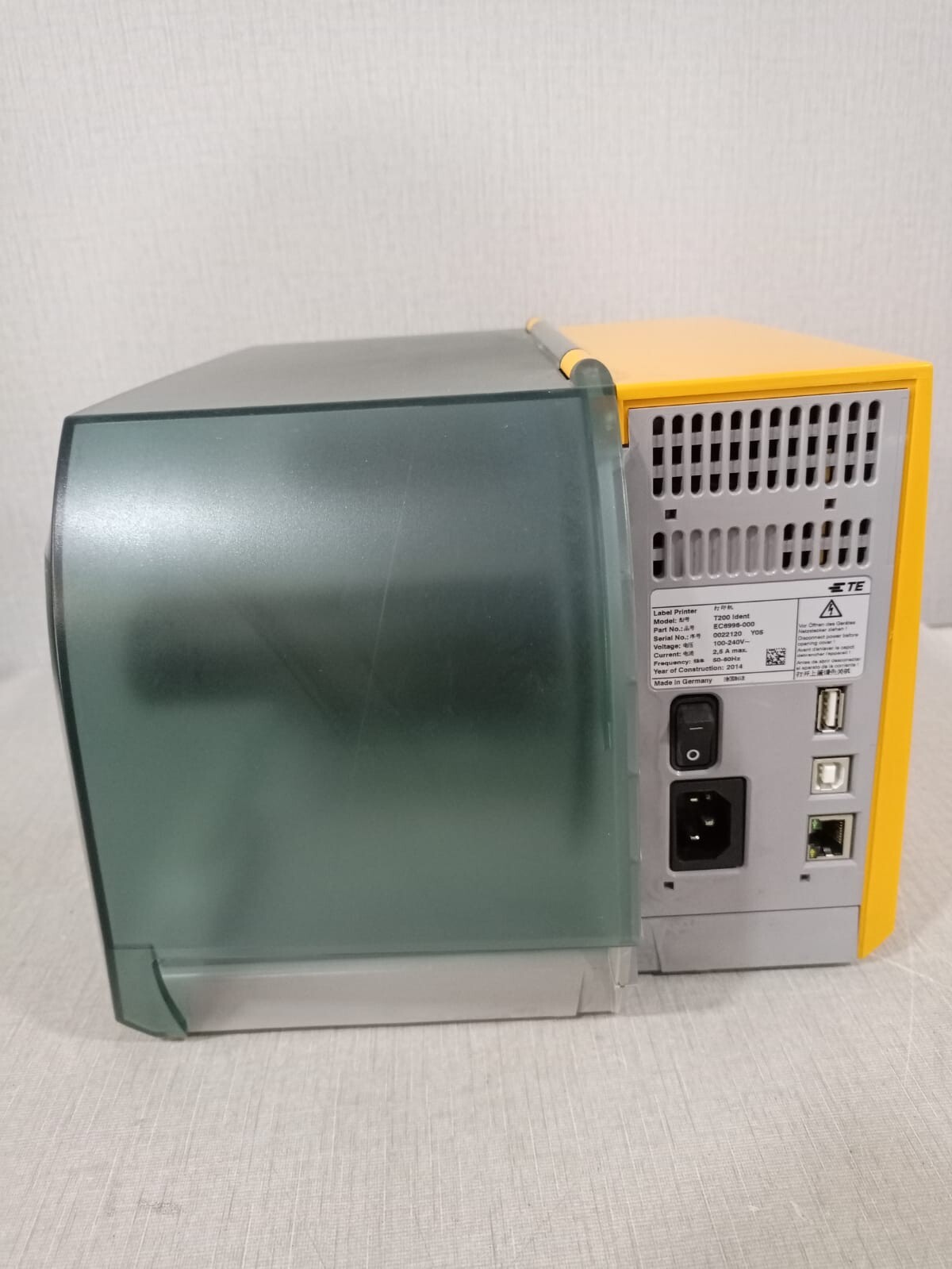 TE Connectivity T200 TE Connectivity T200 Ident Standard Printer 2