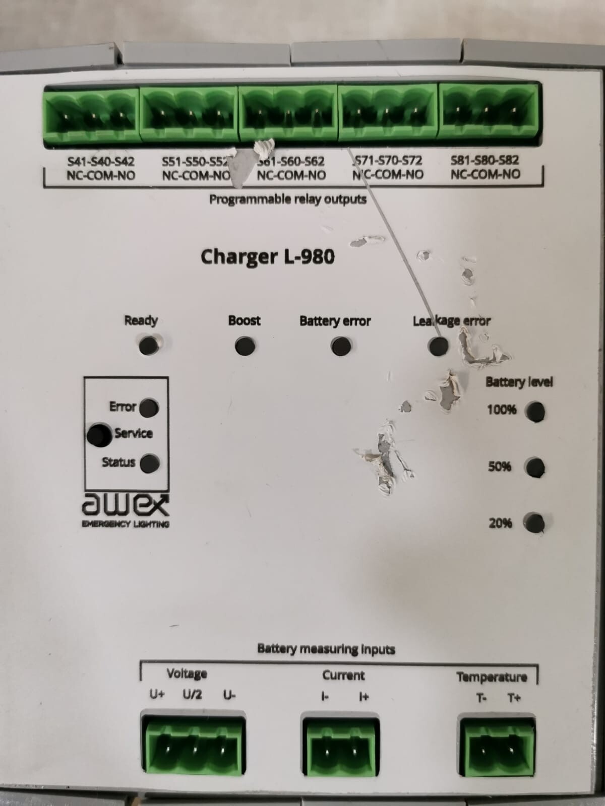 Awex Charger L-980 Awex Charger L-980 Central Battery System with Visible Sratch on the Item 2