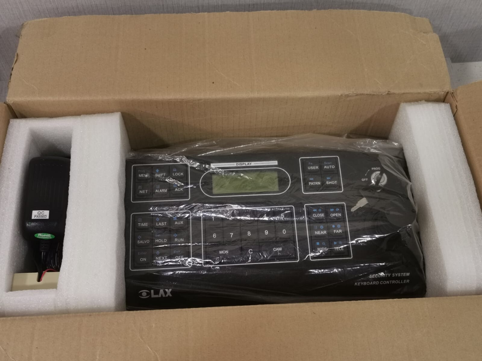 LAX ISB801J-3D LAX ISB801J-3D SECURITY SYSTEM KEYBOARD CONTROLLER 8