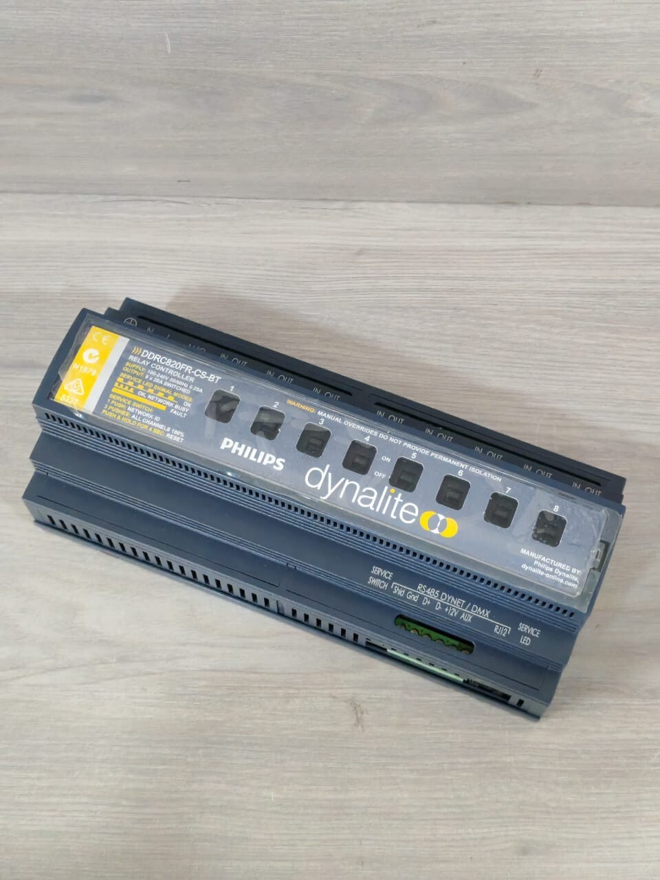 Philips DDRC820FR-CS-BT PHILIPS DYNALITE DDRC820FR-CS-BT RELAY CONTROLLER 6