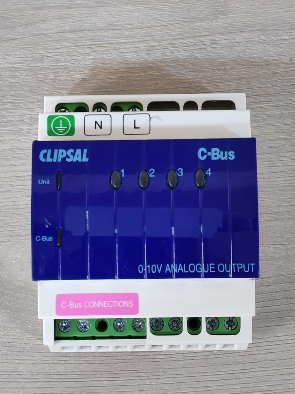 Clipsal L5504AMP L5504AMP Clipsal C-Bus2 4-Channel Analog Output Unit (Mfg. 2020) 2