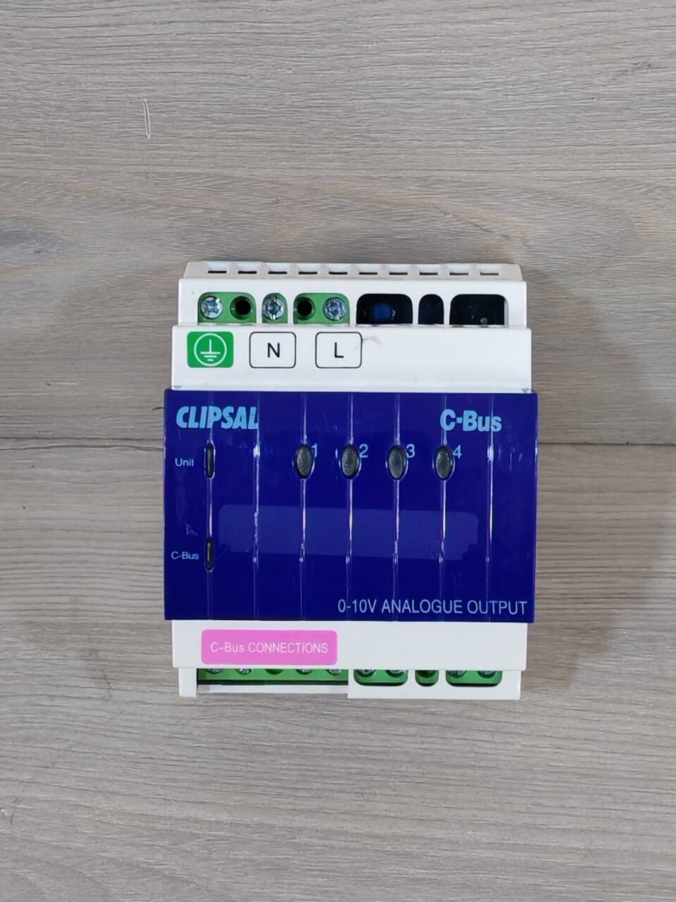 L5504AMP Clipsal C-Bus2 4-Channel Analog Output Unit (Mfg. 2020)