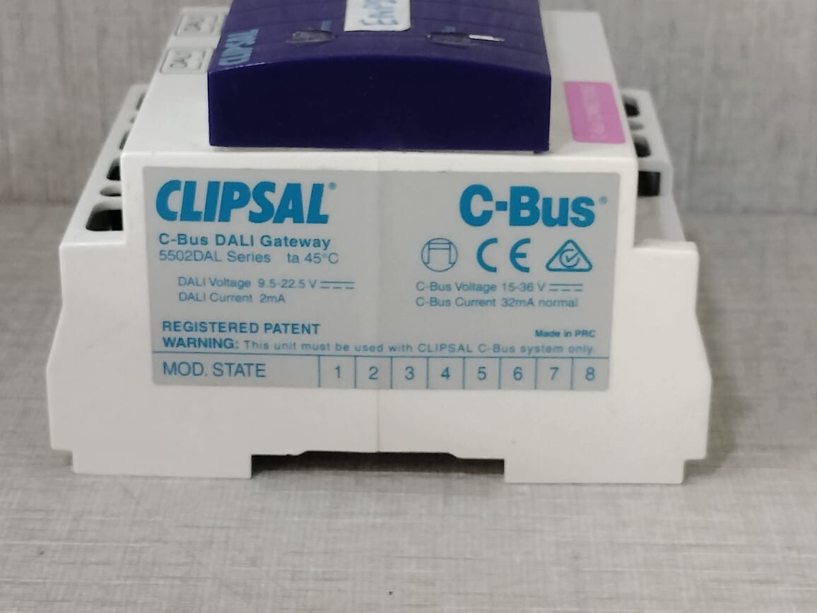 Clipsal 5502DAL CLIPSAL 5502DAL C-BUS DALI Gateway MFG.2019 W/O ANY ACCESSORIES 7