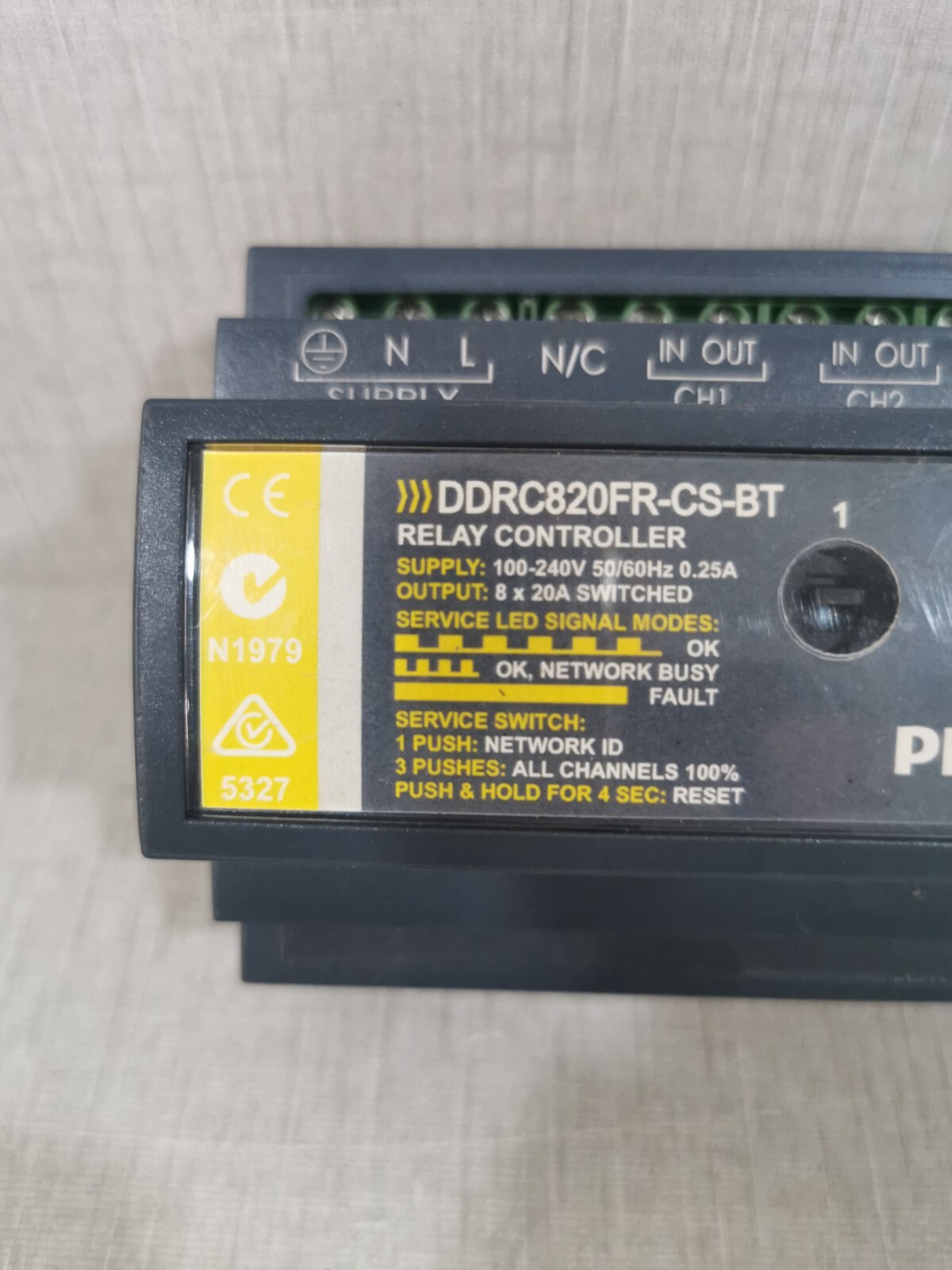 Philips DDRC820FR-CS-BT Philips Dynalite DDRC820FR-CS-BT Relay Controller 2