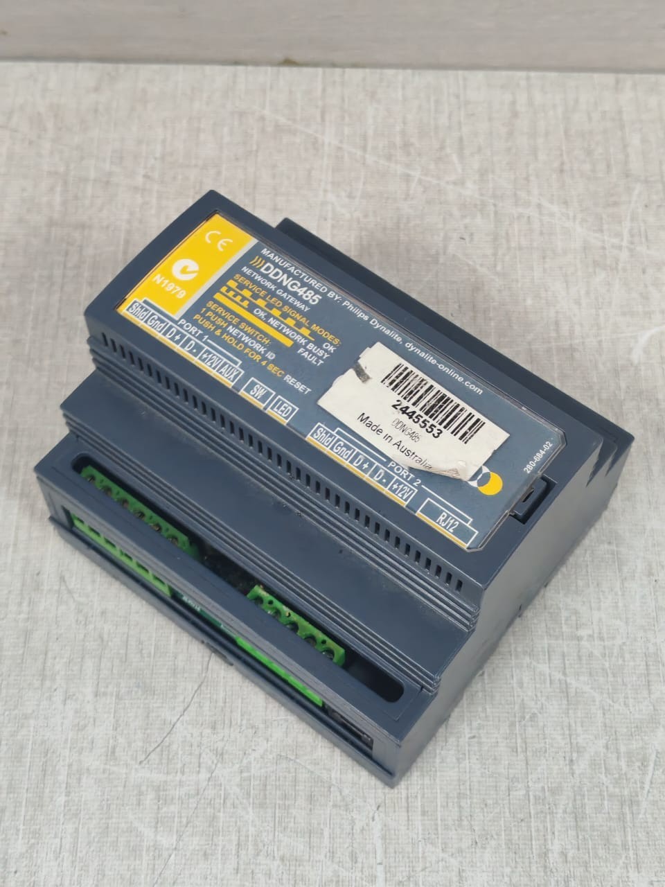 Philips DDNG485 PHILIPS Dynalite DDNG485 NETWORK GATEWAY 4