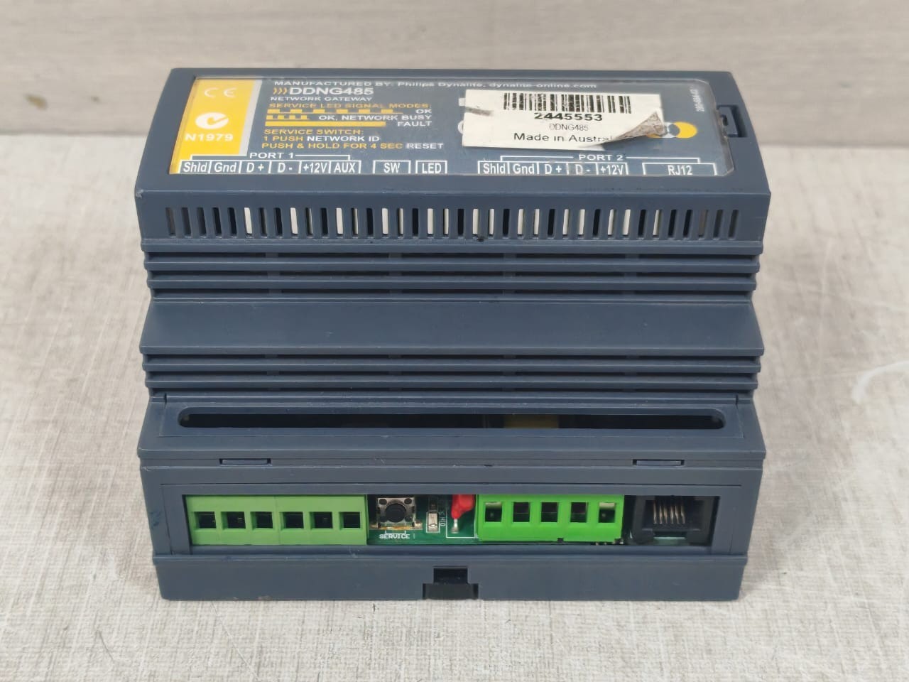 Philips DDNG485 PHILIPS Dynalite DDNG485 NETWORK GATEWAY 6