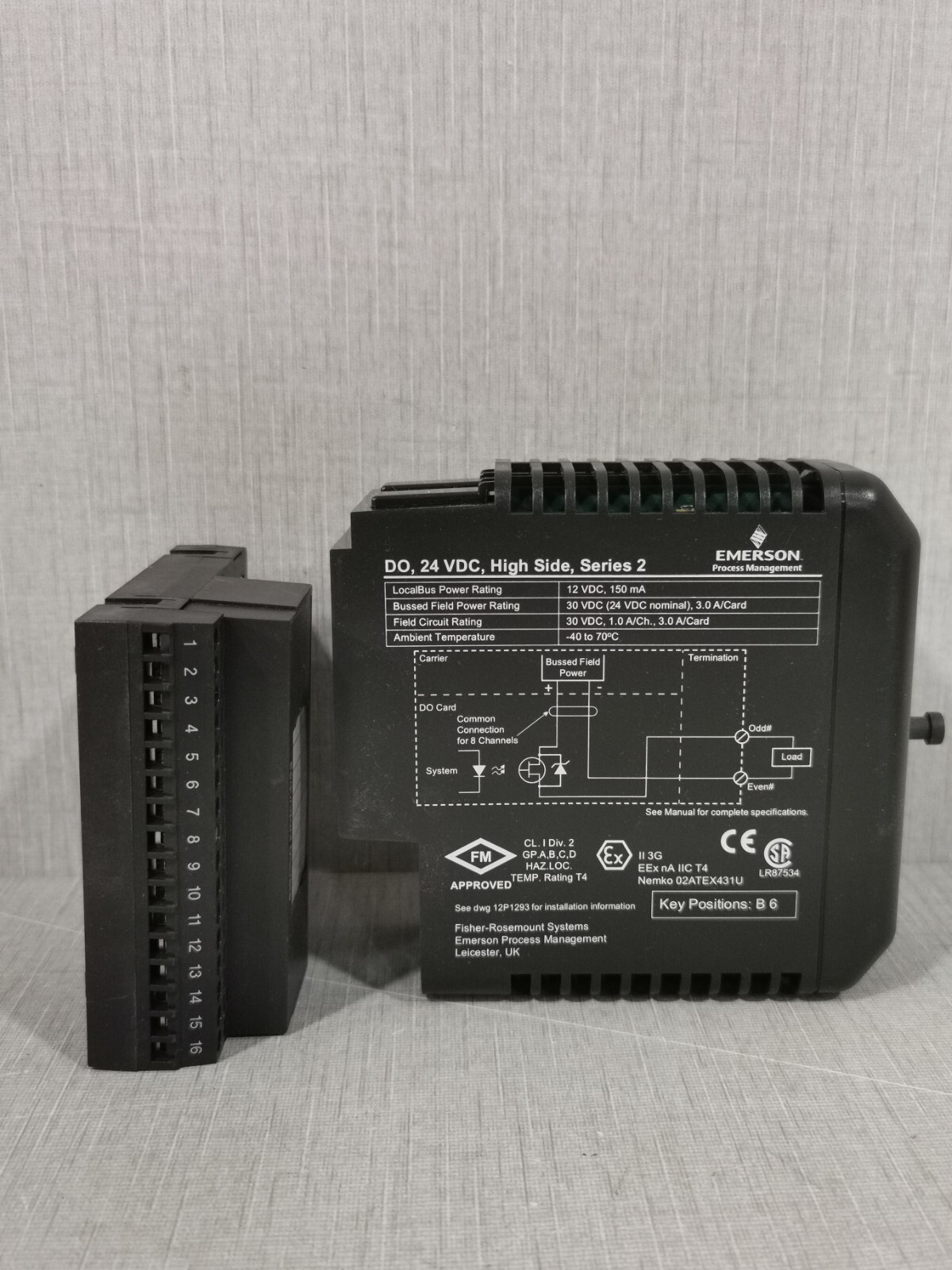 Emerson KJ3202X1-BA1 VE4032S1T2B1 EMERSON DeltaV KJ3202X1-BA1 + KJ3201X1-EA1 3