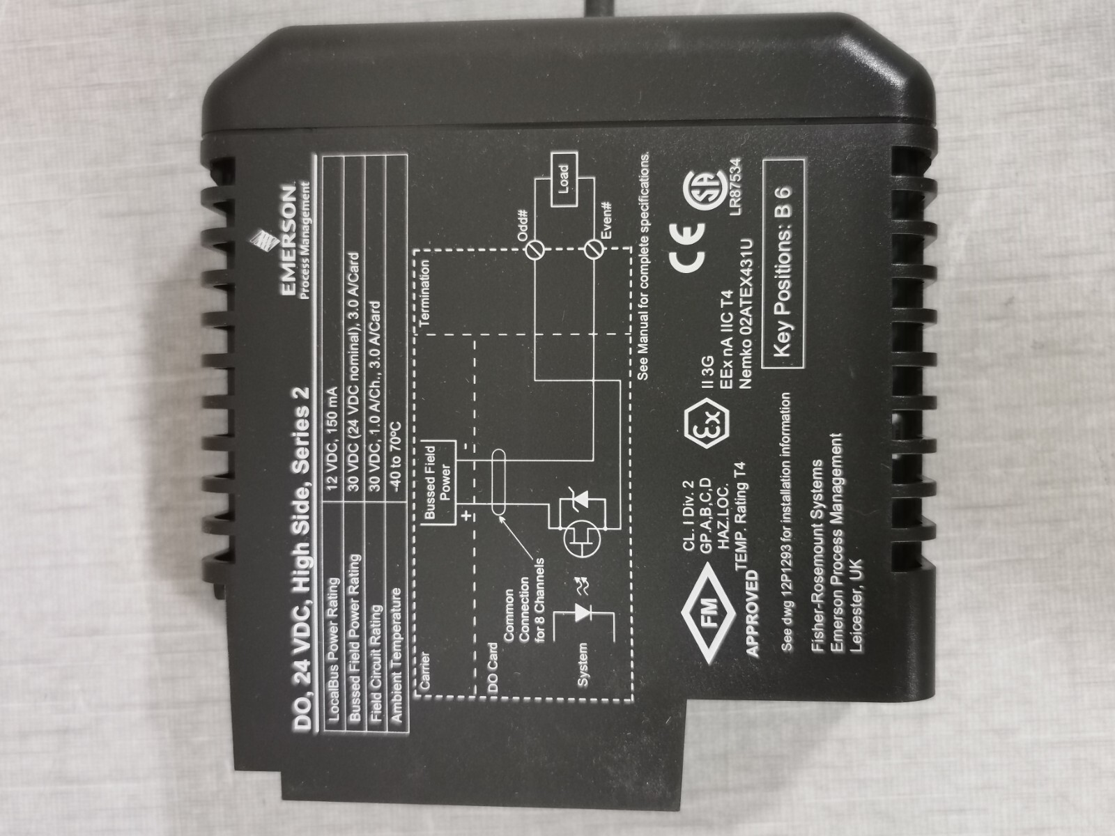 Emerson KJ3202X1-BA1 VE4032S1T2B1 EMERSON DeltaV KJ3202X1-BA1 + KJ3201X1-EA1 9