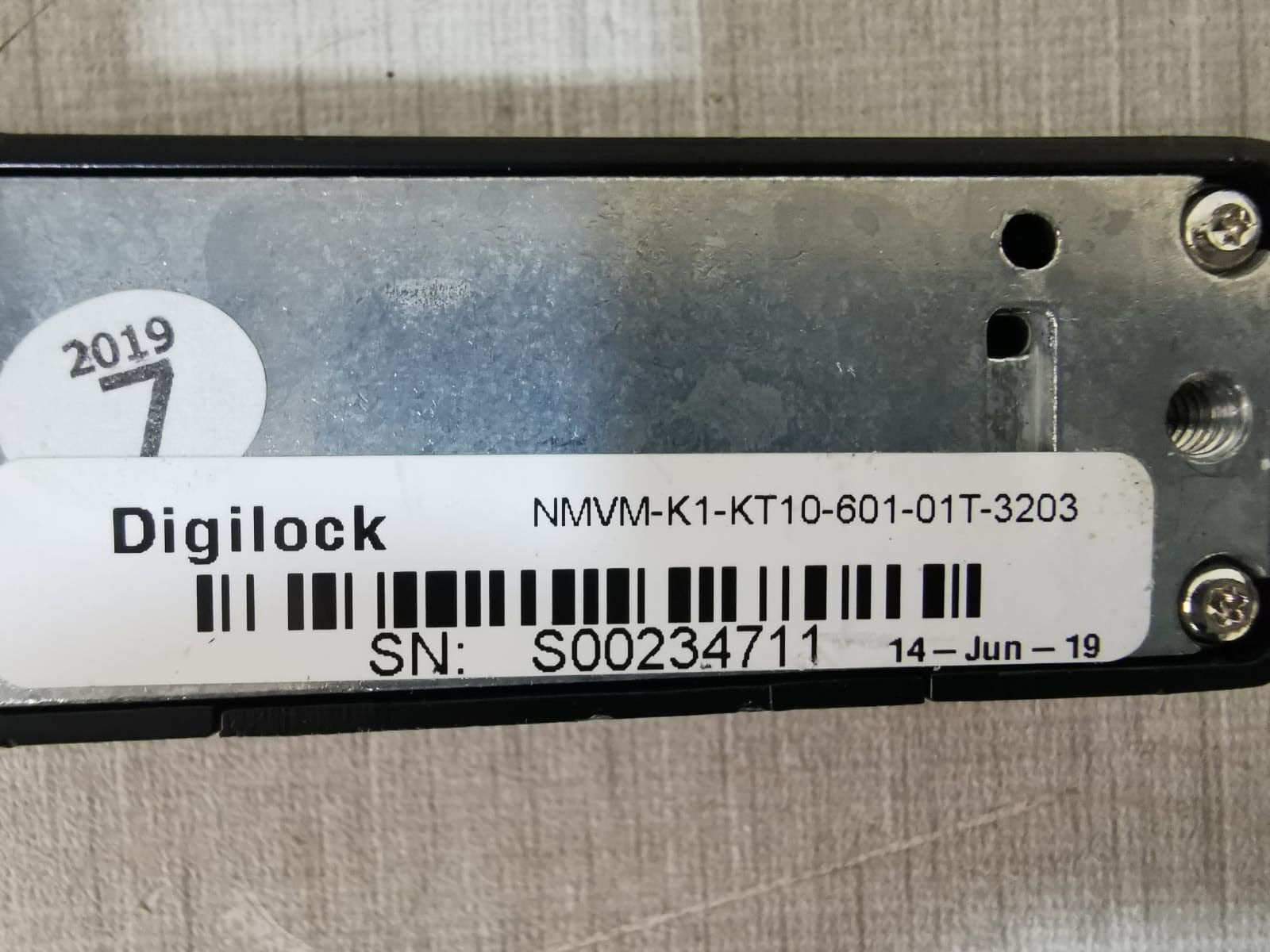 Unbranded NMVM-K1-KT10-601-01T-3203 Digilock NMVM-K1-KT10-601-01T-3203 2
