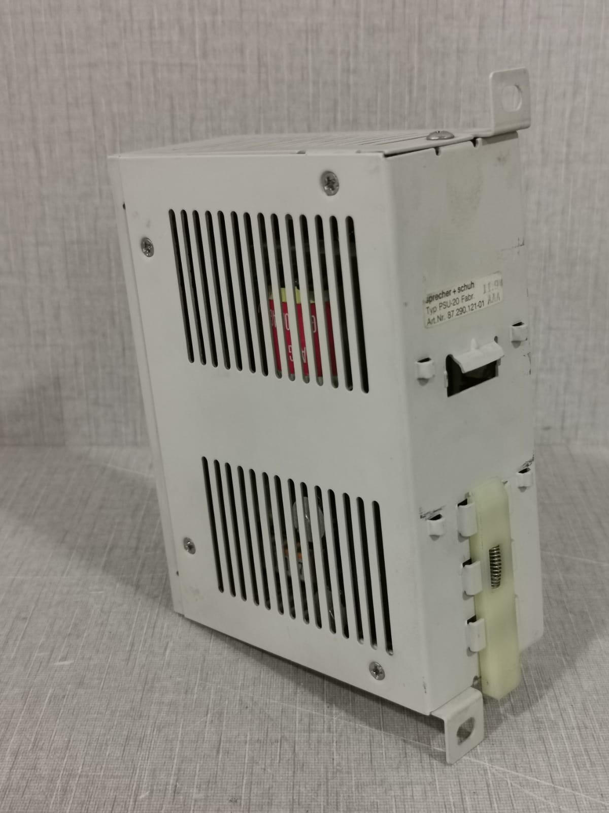 SPRECHER+SCHUH PSU-20 Sprecher+Schuh PSU-20 Power Supply 5