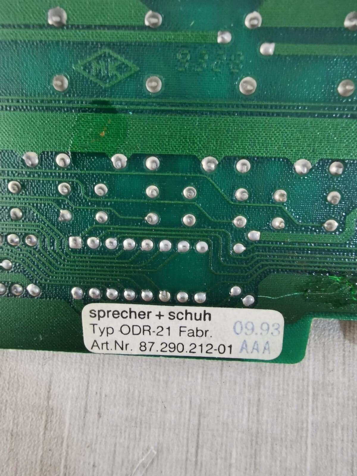 Sprecher+schuh 87.290.212.01 Sprecher+schuh ODR-21 Relay Output Module 87.290.212.01 3