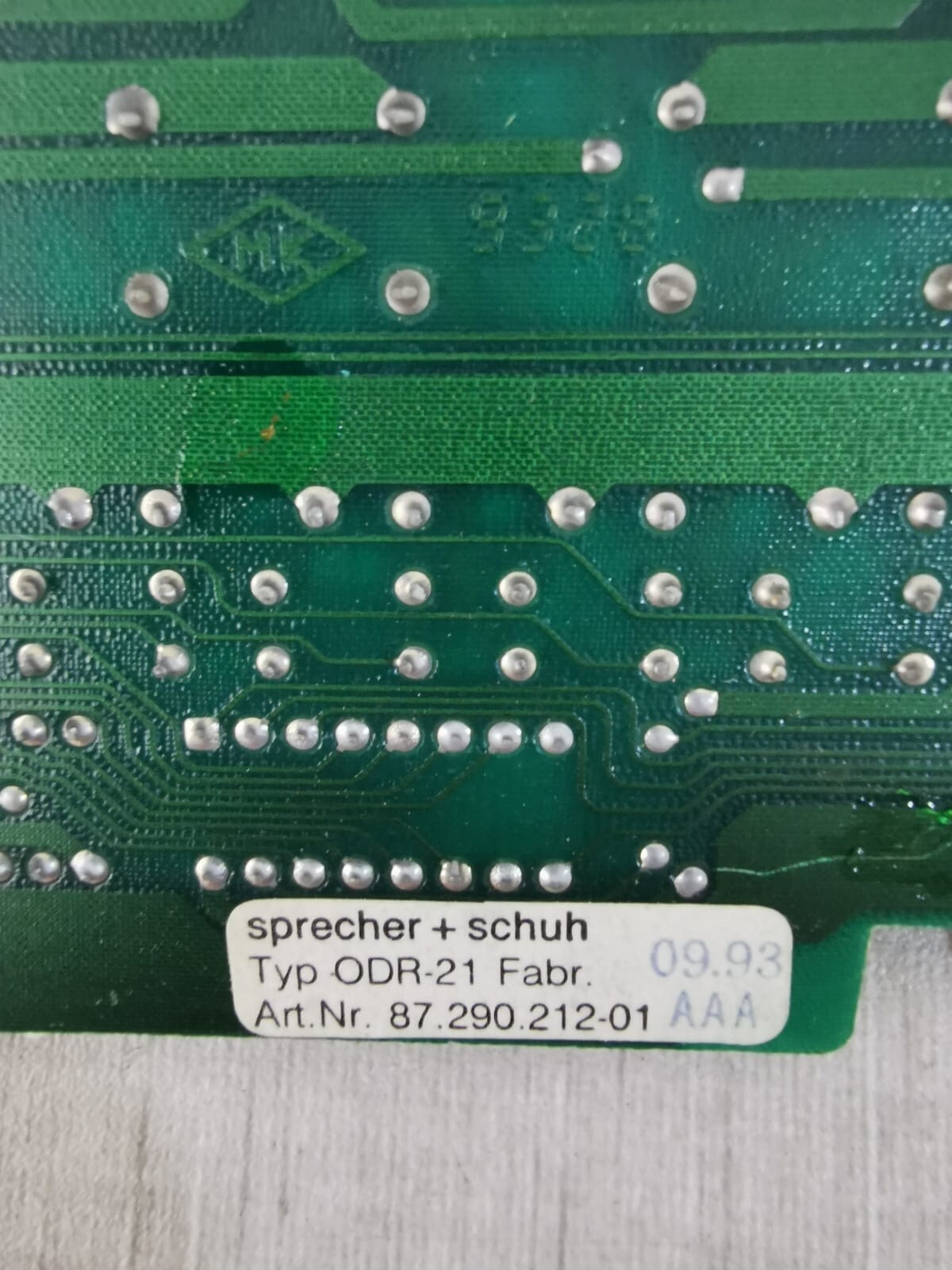 Sprecher+schuh 87.290.212.01 Sprecher+schuh ODR-21 Relay Output Module 87.290.212.01 7