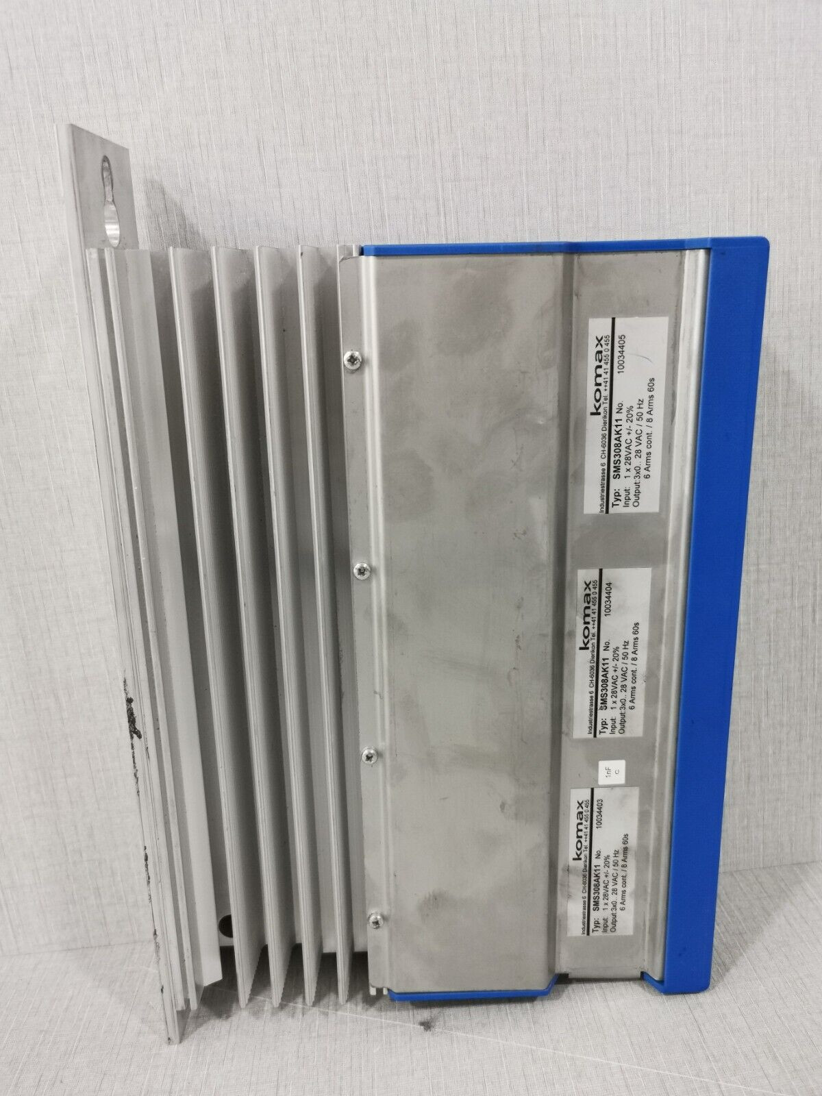 KOMAX SMS308AK11 KOMAX SMS308 SERVO DRIVE SMS308AK11 7