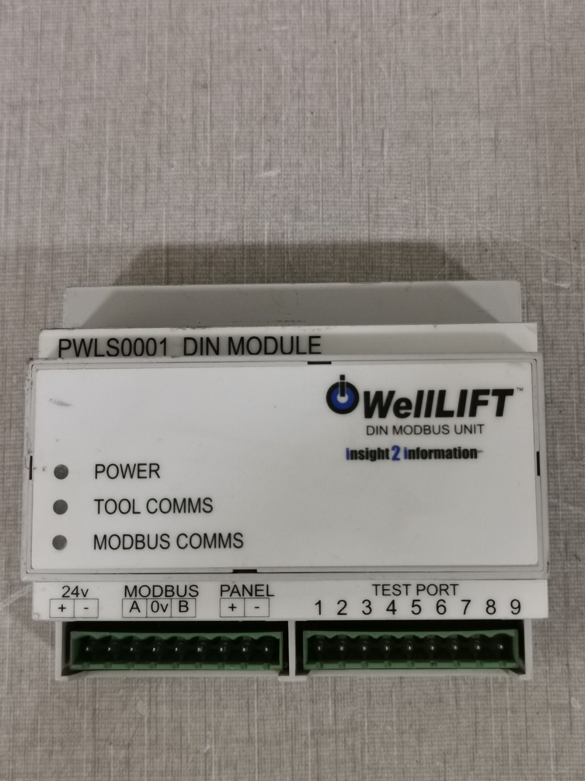 WellLift PWLS0001 WellLift PWLS0001 DIN MODBUS UNIT INSIGHT 2 INFORMATION 5