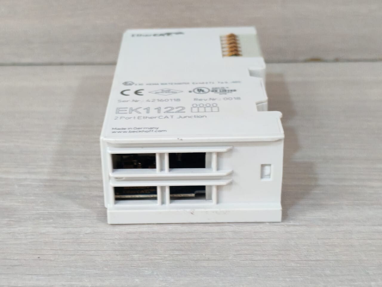 Beckhoff EK1122 BECKOFF EK1122 2PORT ETHERCAT JUNCTION 7
