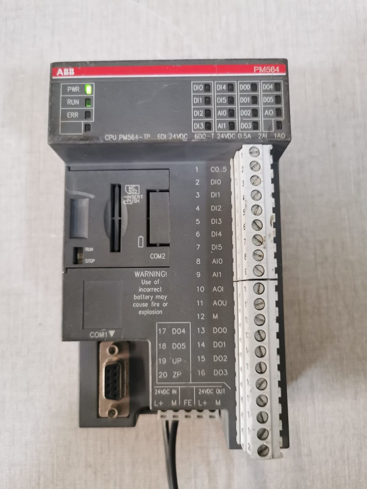 ABB 1SAP120900R0001 ABB PM564-TP Power Module 1SAP120900R0001 PM564 3