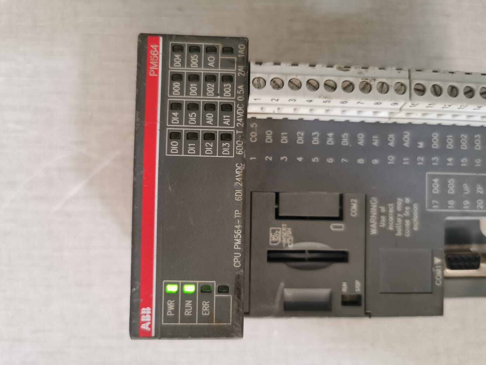 ABB 1SAP120900R0001 ABB PM564-TP Power Module 1SAP120900R0001 PM564 5