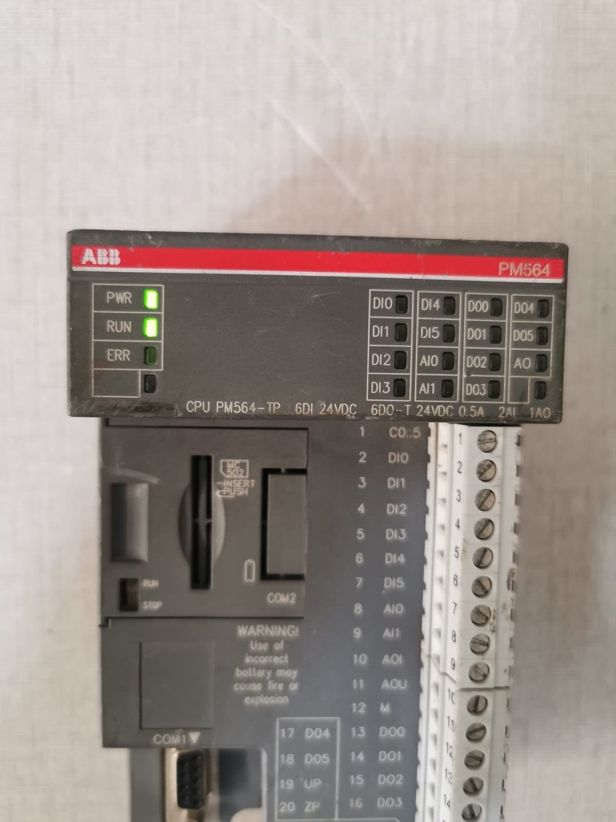 ABB 1SAP120900R0001 ABB PM564-TP Power Module 1SAP120900R0001 PM564 6