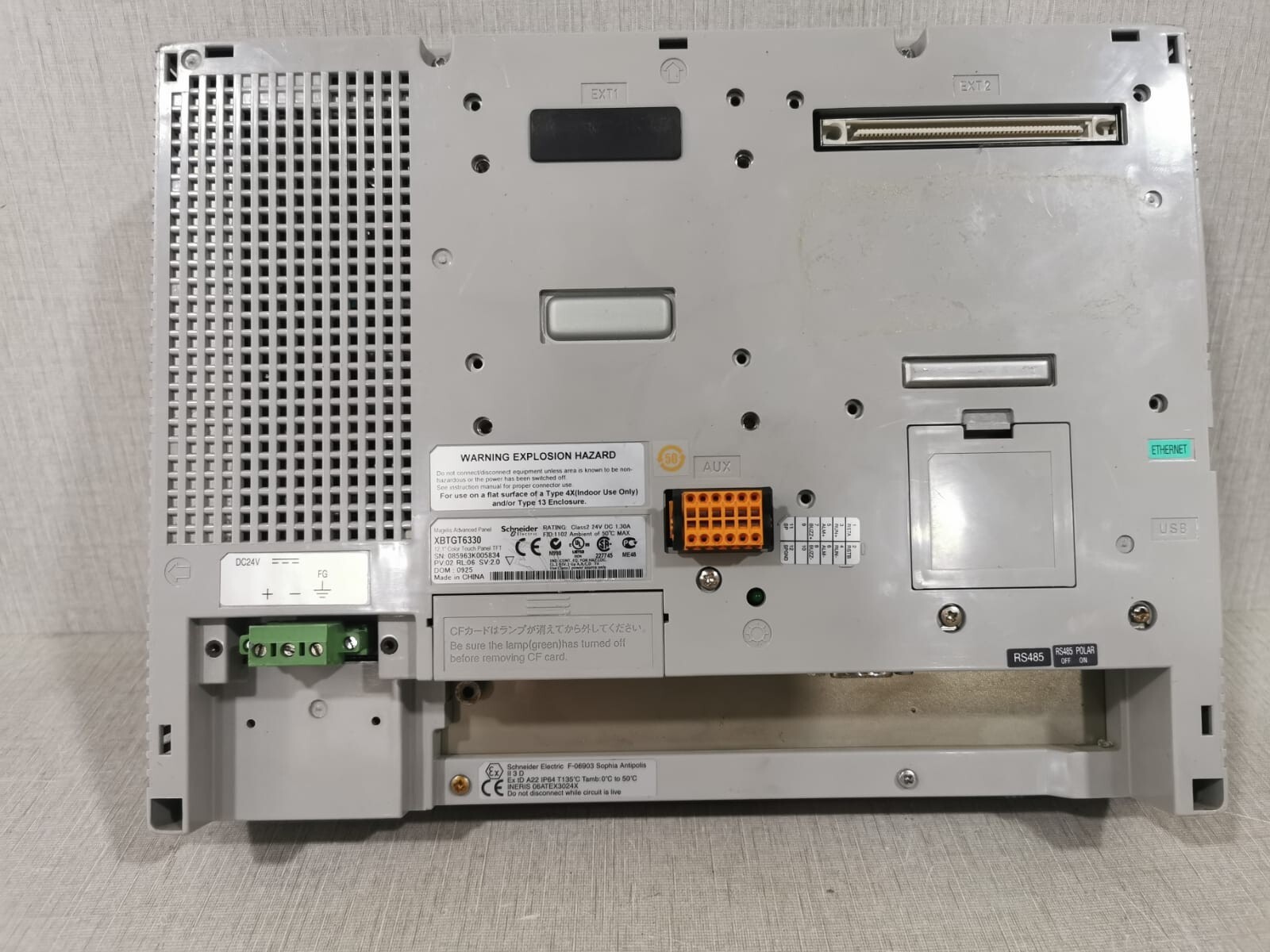 Schneider Electric XBTGT6330 Schneider Electric XBTGT6330 12.1 "Color Touch Panel - NEED SOFTWARE 3