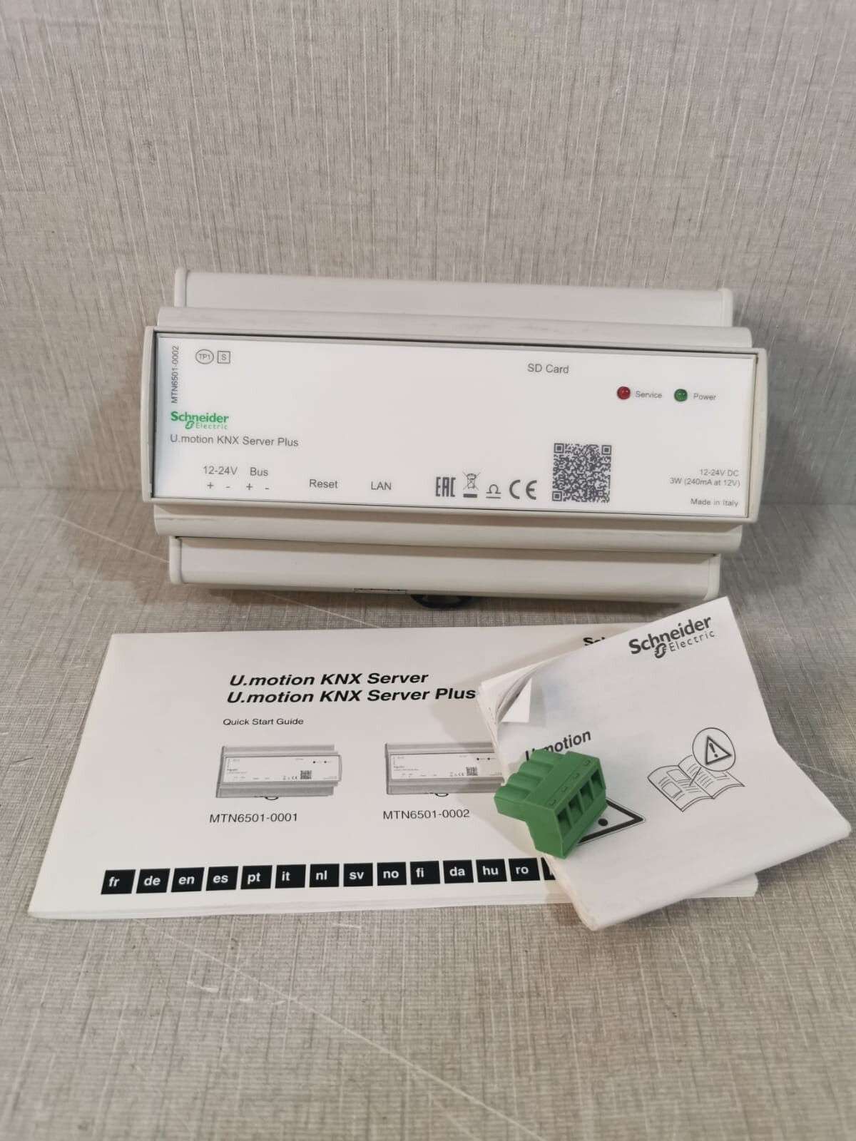 Schneider Electric MTN6501-0002 U.motion KNX Server Plus