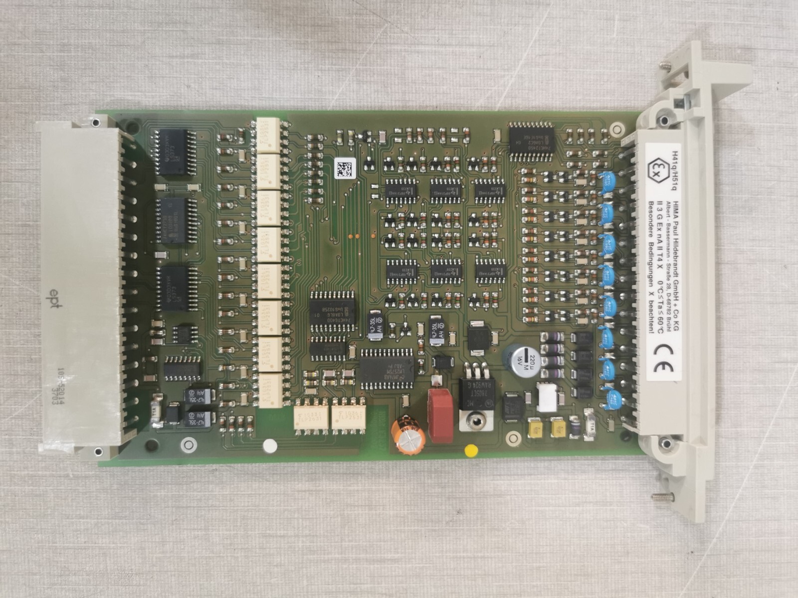 HIMA F-3237 HIMA F 3237 INPUT MODULE 984323702 REV.04 - W/O ORIGINAL BOX 3