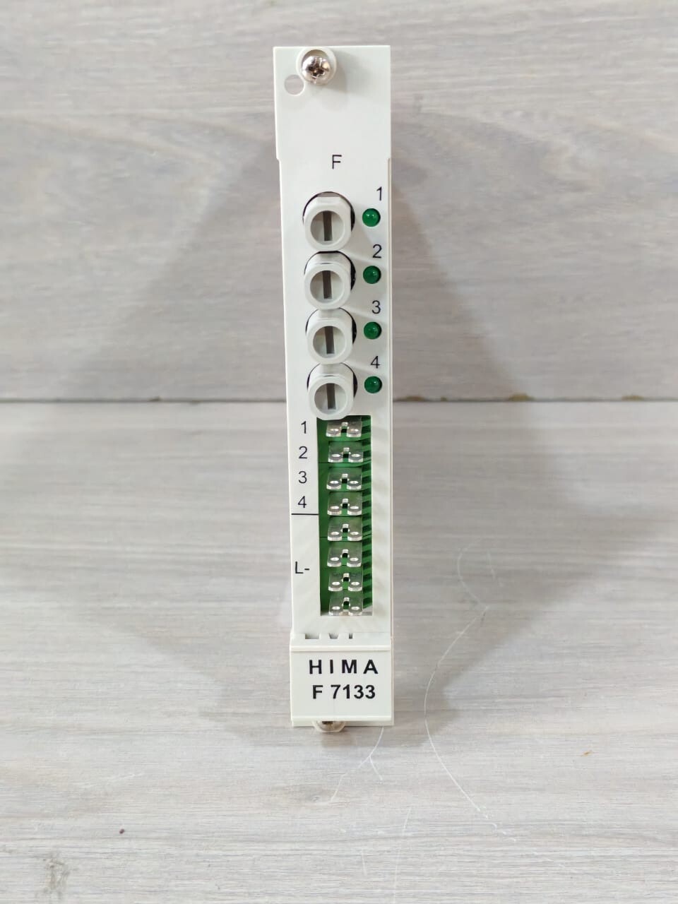 HIMA 98 4713302 REV 01 HIMA F 7133 98 4713302 REV 01 POWER SUPPLY ACCESSORIES 2
