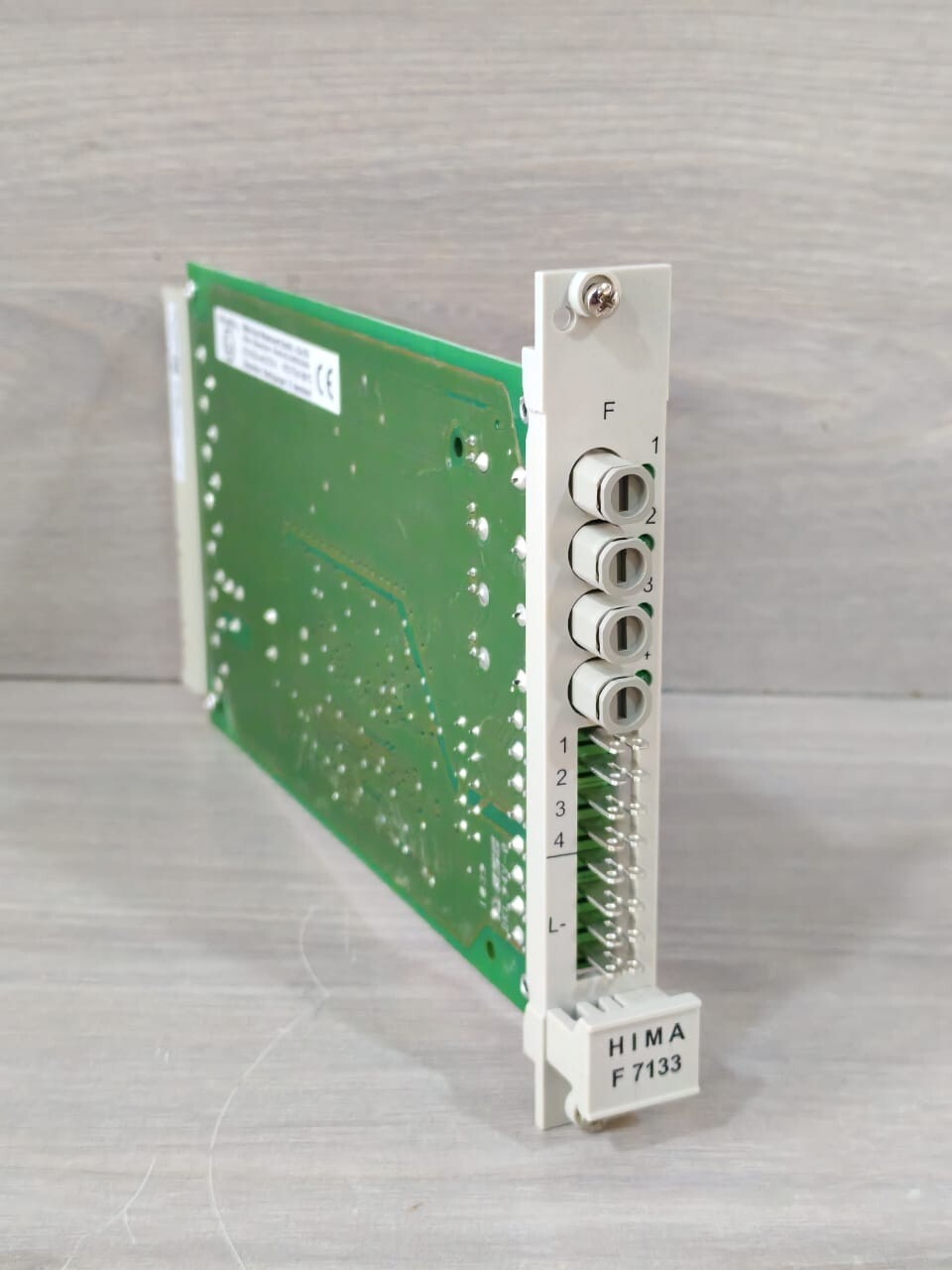 HIMA 98 4713302 REV 01 HIMA F 7133 98 4713302 REV 01 POWER SUPPLY ACCESSORIES 5