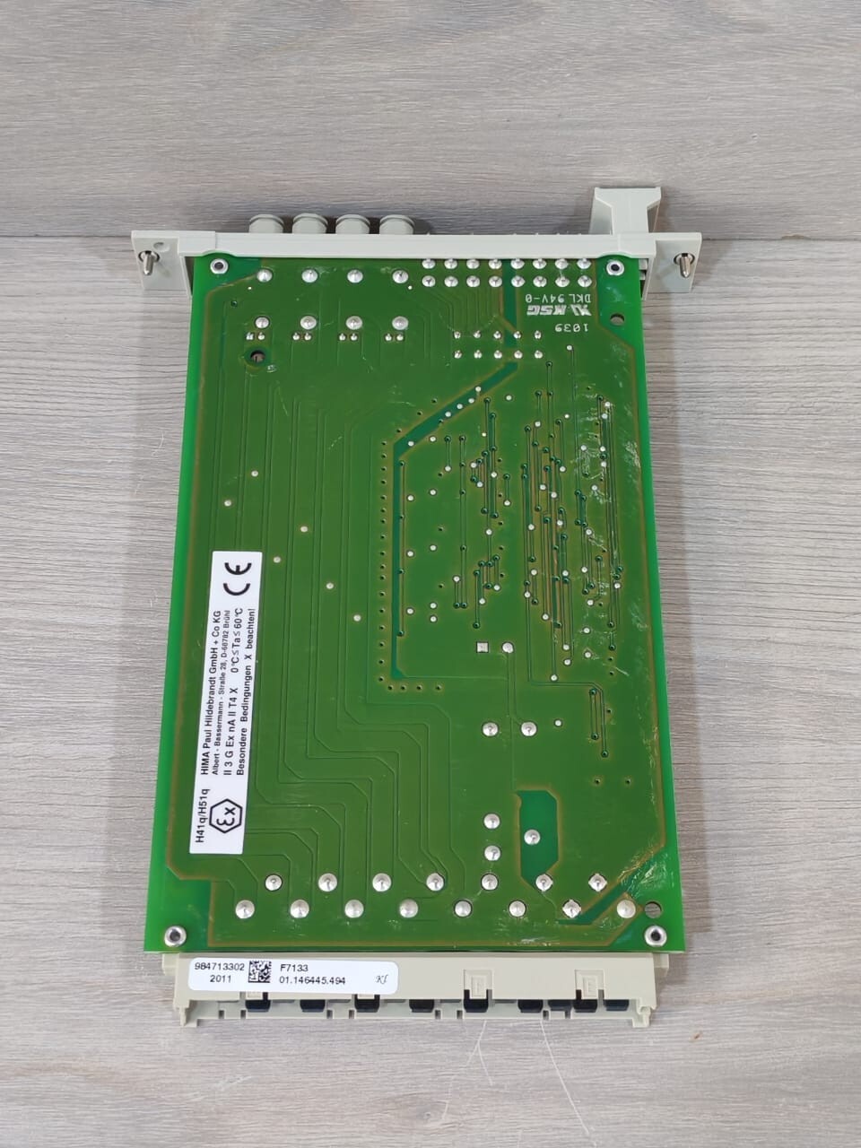 HIMA 98 4713302 REV 01 HIMA F 7133 98 4713302 REV 01 POWER SUPPLY ACCESSORIES 10