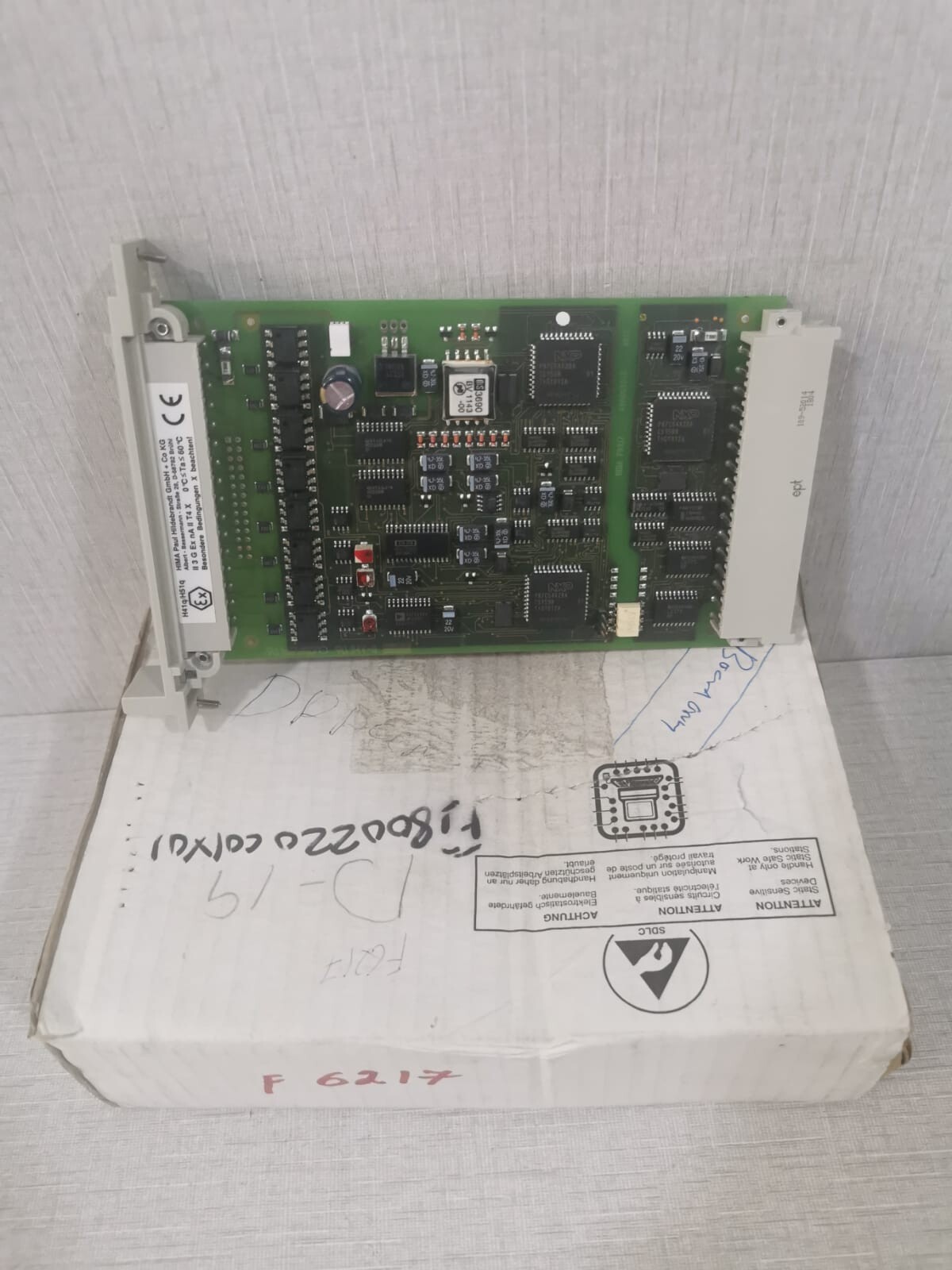 HIMA 984621702 REV 02 HIMA F 6217 ANALOG INPUT MODULE 984621702 REV.02 - BUT 2