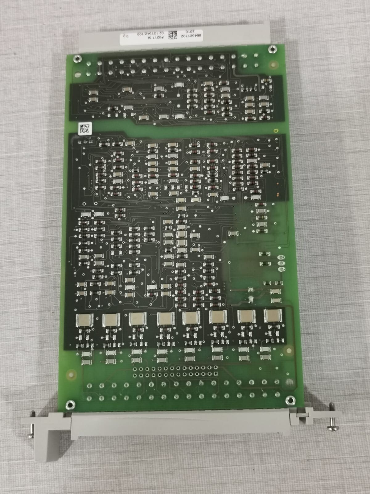 HIMA 984621702 REV 02 HIMA F 6217 ANALOG INPUT MODULE 984621702 REV.02 - BUT 8