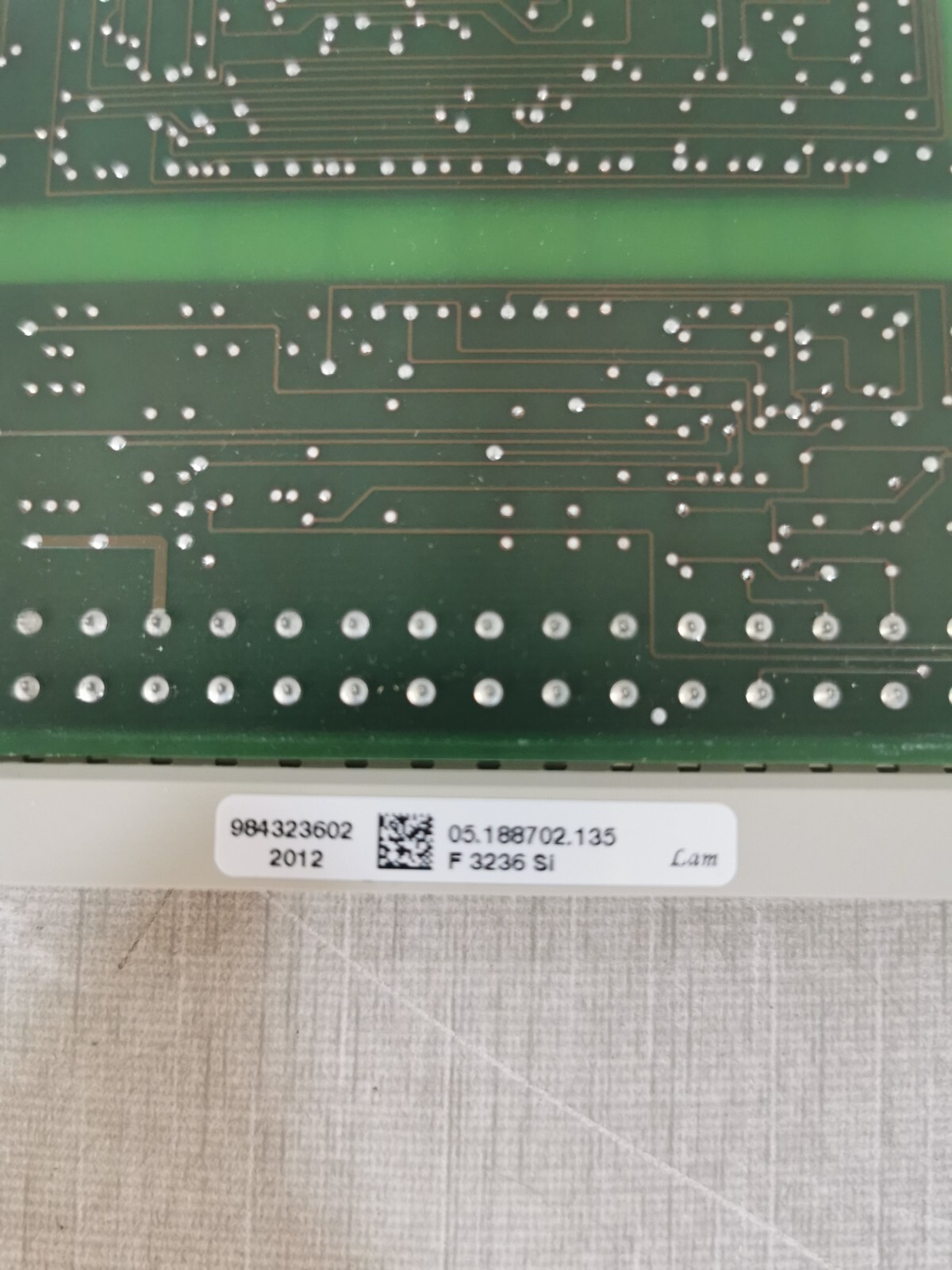 HIMA 98 4323602 REV 05 HIMA F 3236 98 4323602 REV 05 F 3236 Si DIGITAL INPUT MODULE 4