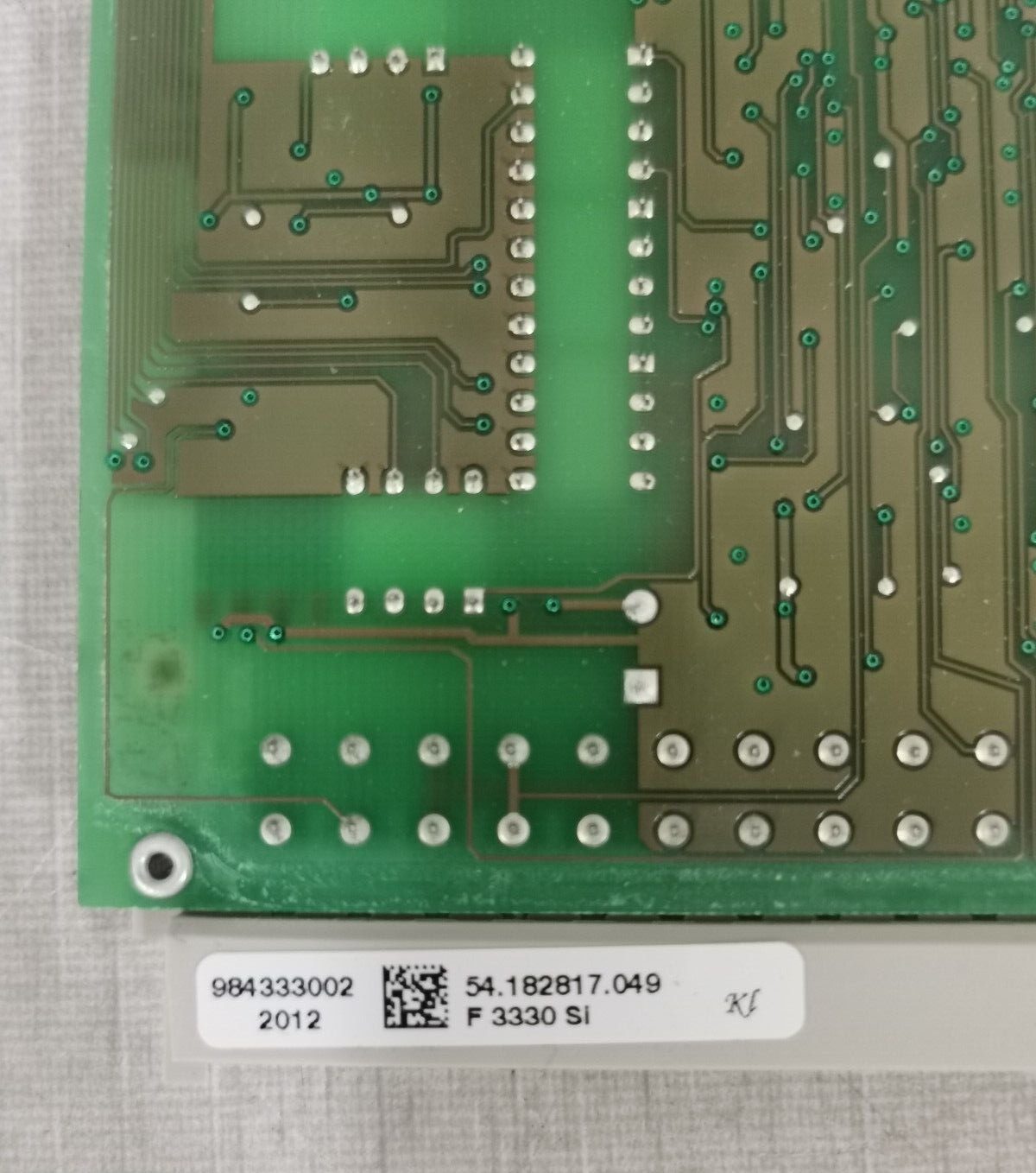HIMA 98 4333002 REV.54 HIMA F 3330 DIGITAL INPUT MODULE 98 4333002 REV.54 - WITH FILTHY BOX 4