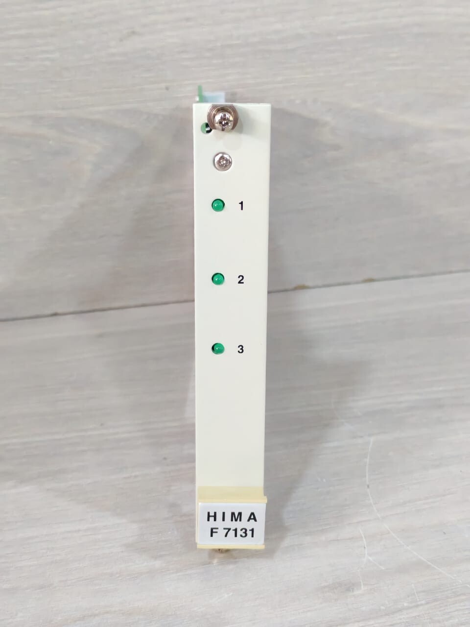 HIMA 981713102 /802517131 9323 HIMA F 7131 981713102 /802517131 9323 POWER SUPPLY MONITORING MODULE -FILTHY BOX 2