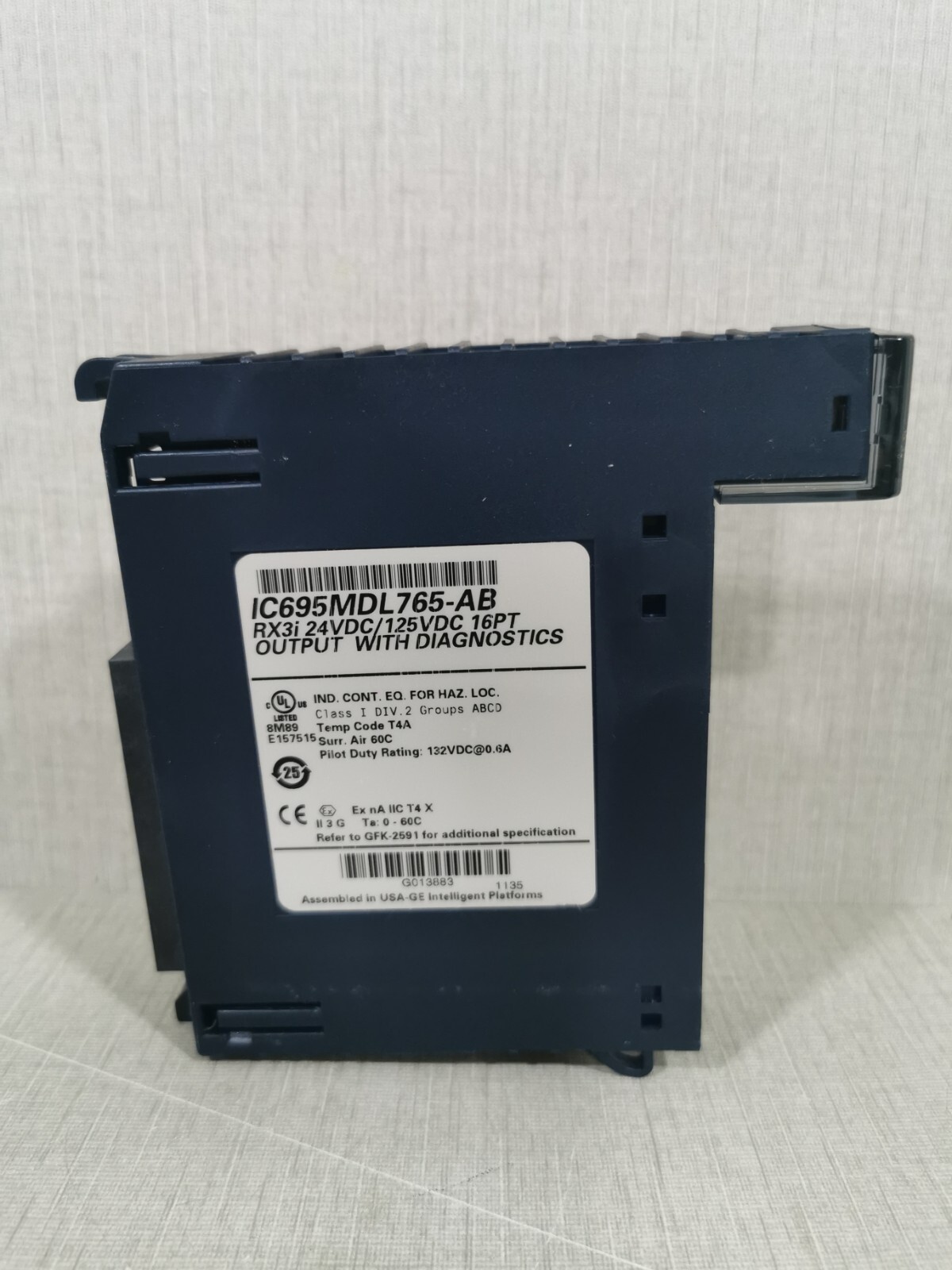 GE Fanuc IC695MDL765-AB GE FANUC IC695MDL765-AB RX3i 24VDC/125VDC 16PT OUTPUT WITH DIAGNOSTICS 3