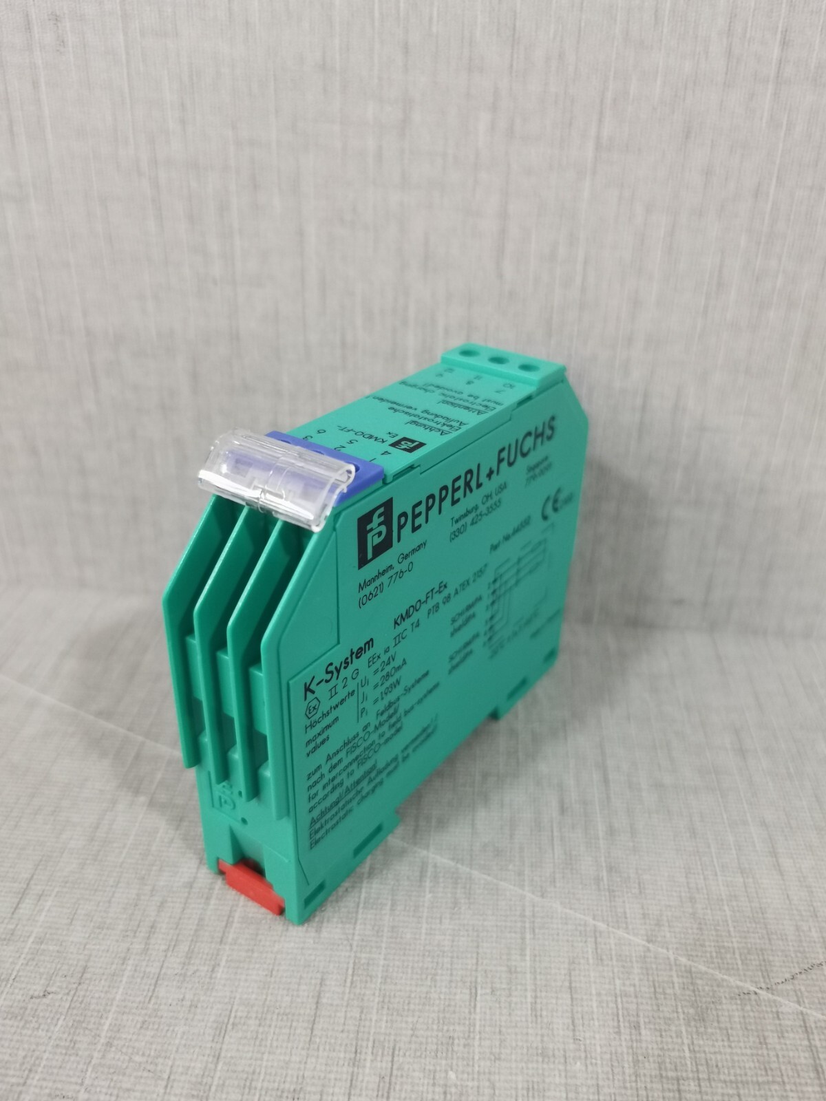 PEPPERL+FUCHS 44552 PEPPERL+FUCHS KMDO-FT-Ex P/N 44552 TERMINATION RESISTOR- WITH FILTY BOX 5