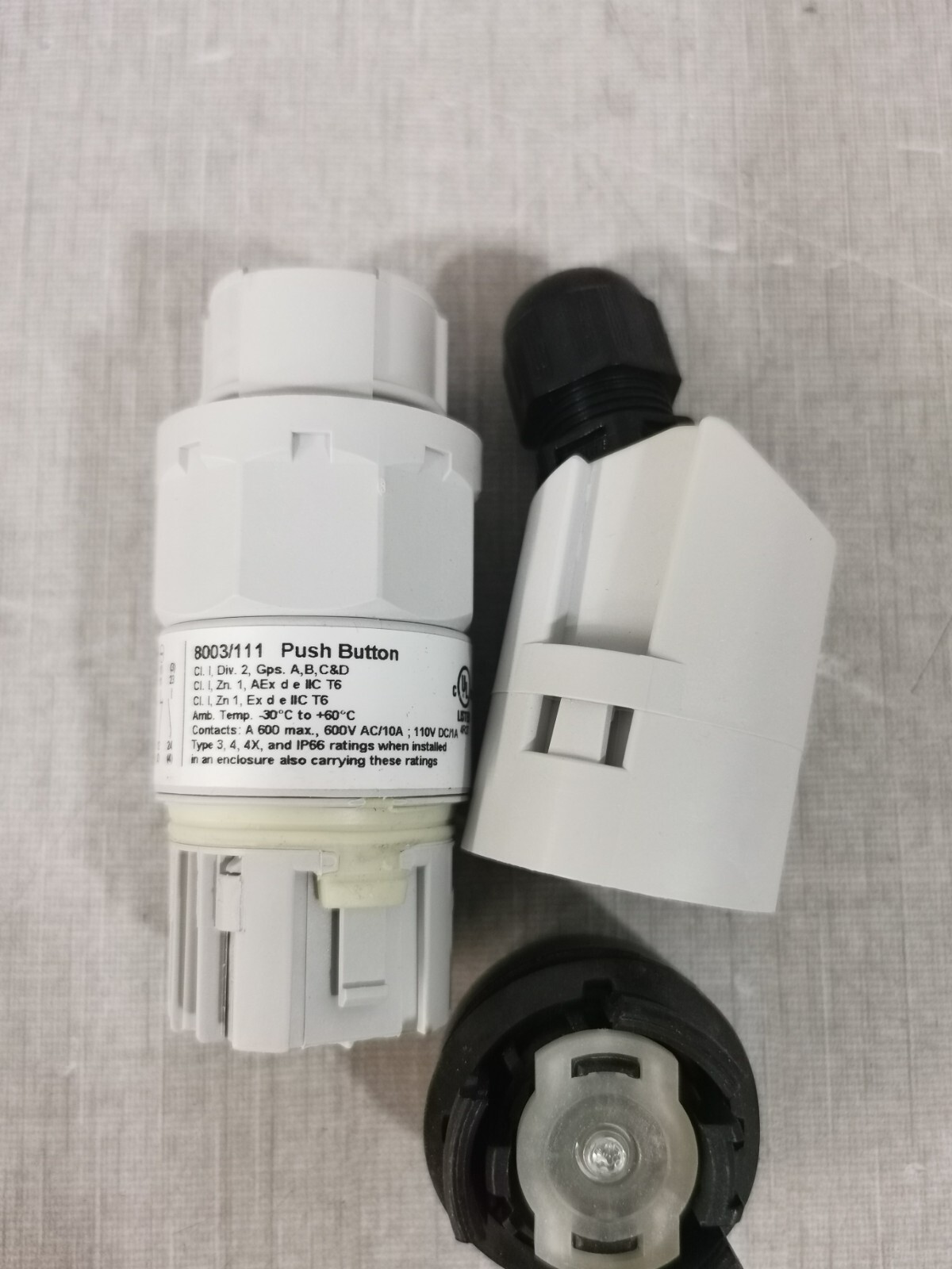 STAHL 8003/111 STAHL 8003/111 PTB 02 ATEX 1057 X PUSH BUTTON 3